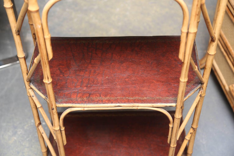 Superb 19th Century English Bamboo Book Stand For Sale at 1stdibs