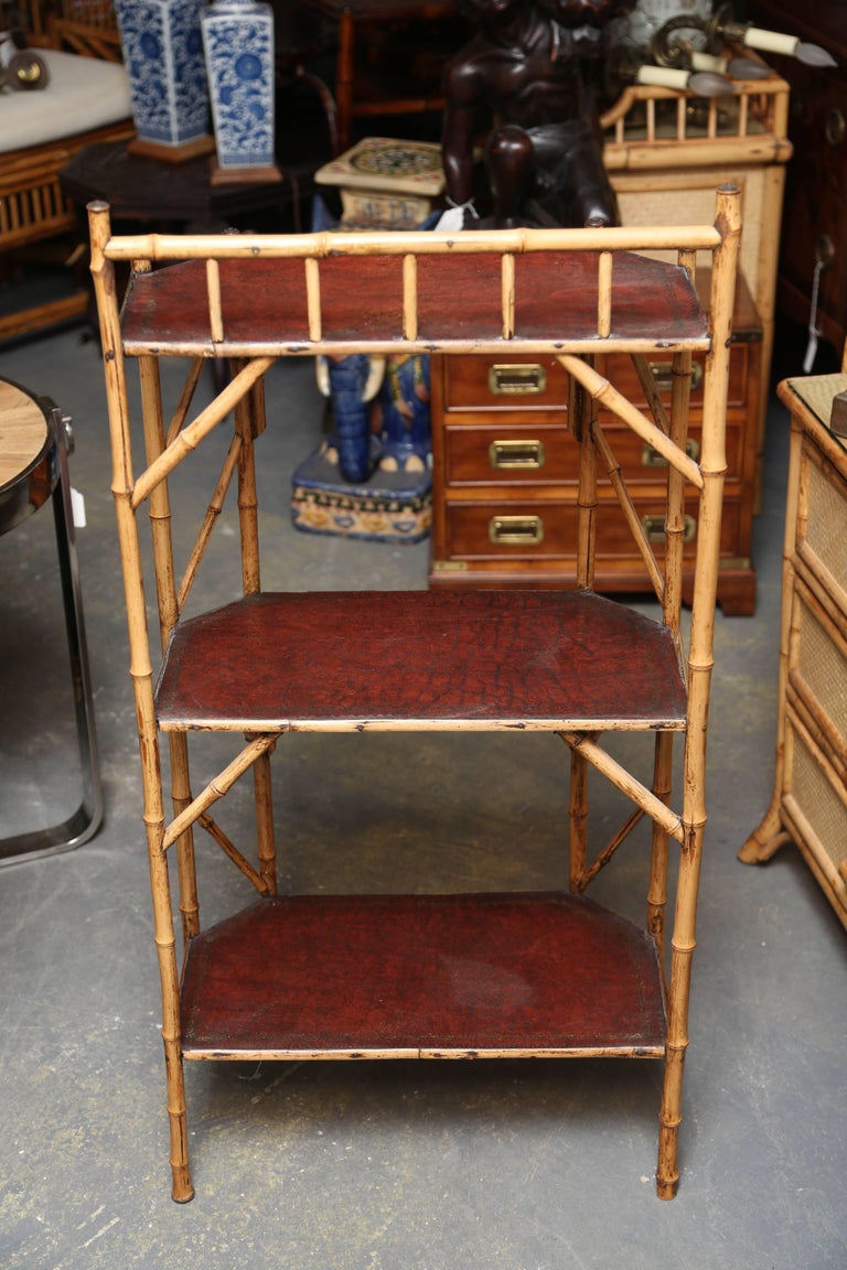 Superb 19th Century English Bamboo Book Stand For Sale at 1stdibs
