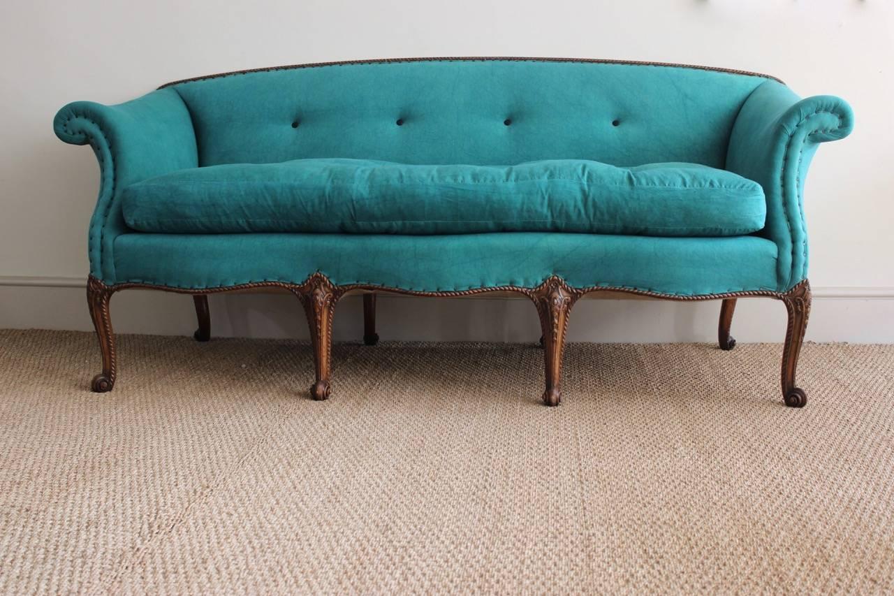 Superb 19th Century English Country House Sofa 1