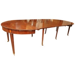 Superb 19th Century English Georgian Mahogany Dining Table