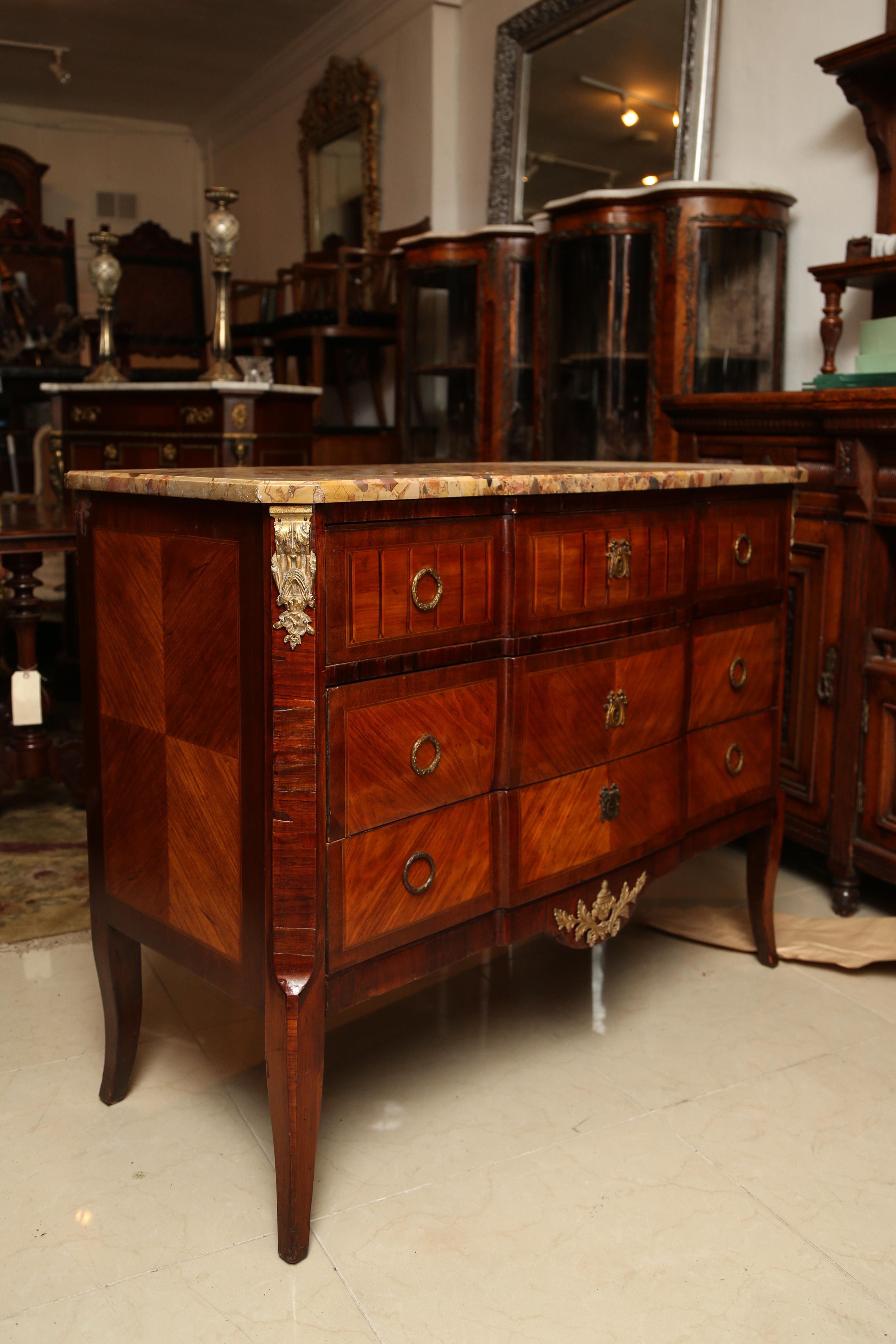 Superb 19th Century French Commode with Marble Top 1