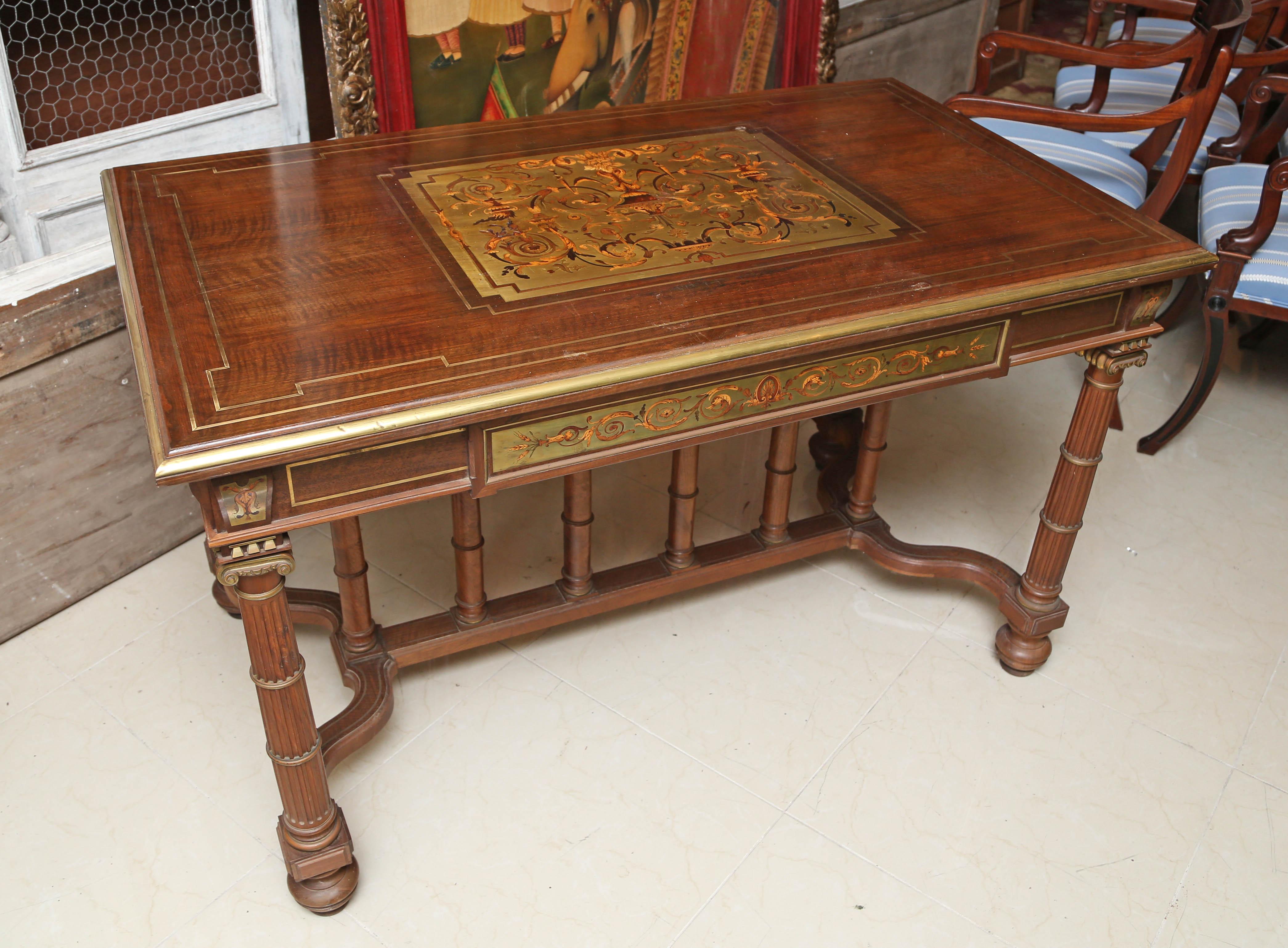 Superb 19th Century French Desk or Centre Table 3
