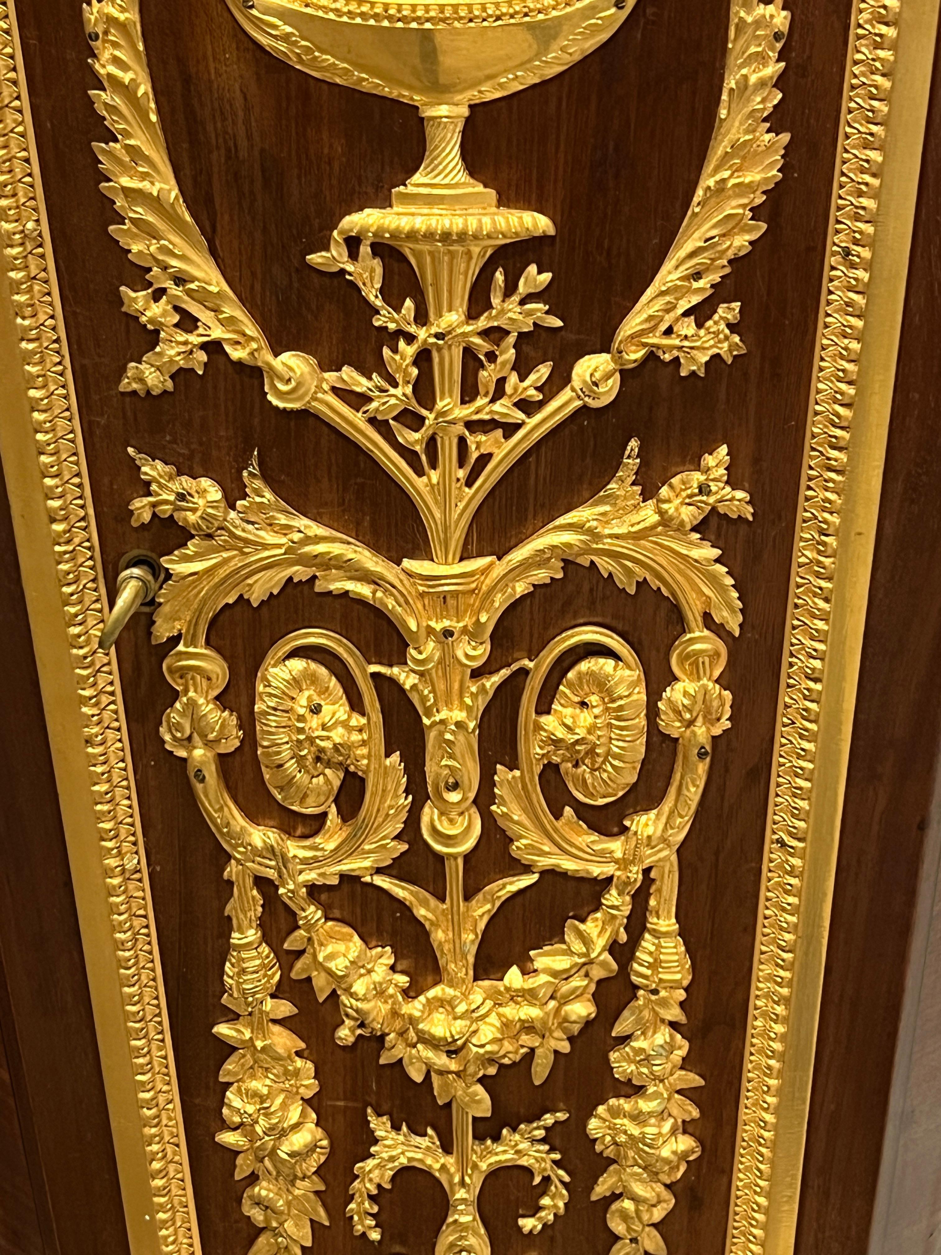 Superbo orologio a pendolo del XIX secolo di Haentges Freres in vendita 4