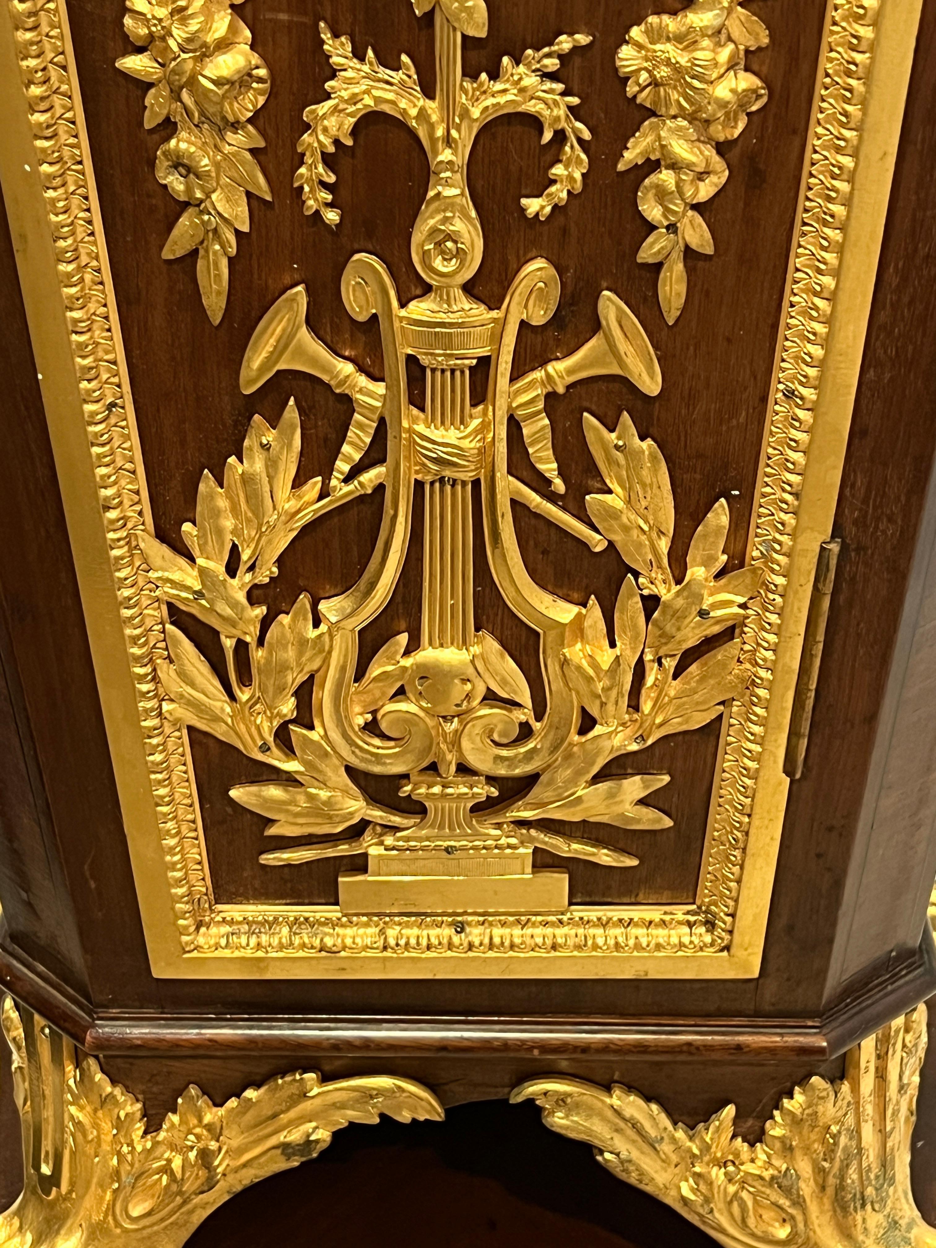 Superbo orologio a pendolo del XIX secolo di Haentges Freres in vendita 3
