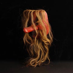 Superb 19th Century Japanese Tengu Mask – Late Edo Period