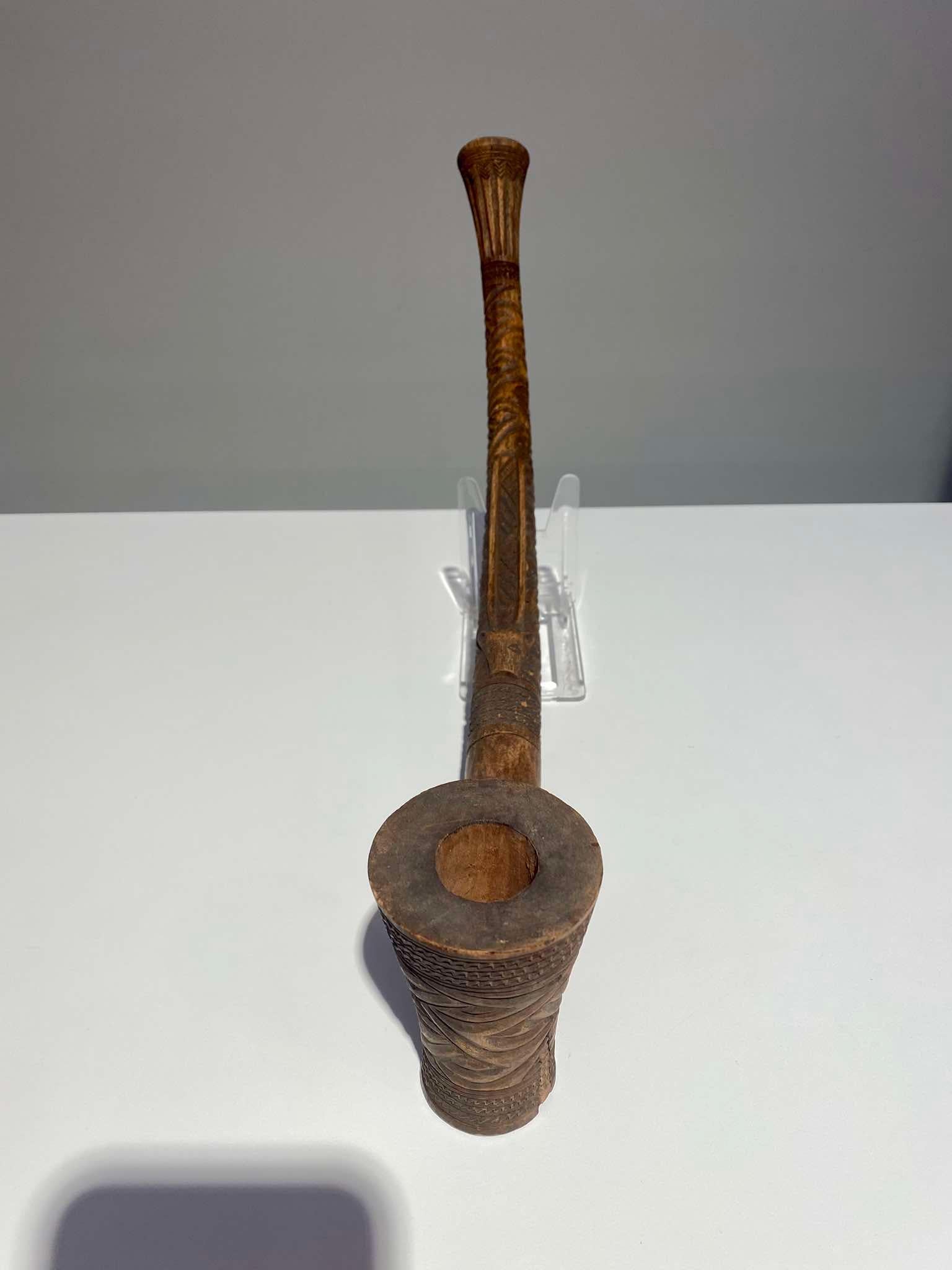Magnífica pipa Kuba del siglo XIX RD del Congo Arte africano Kasaï en venta 1