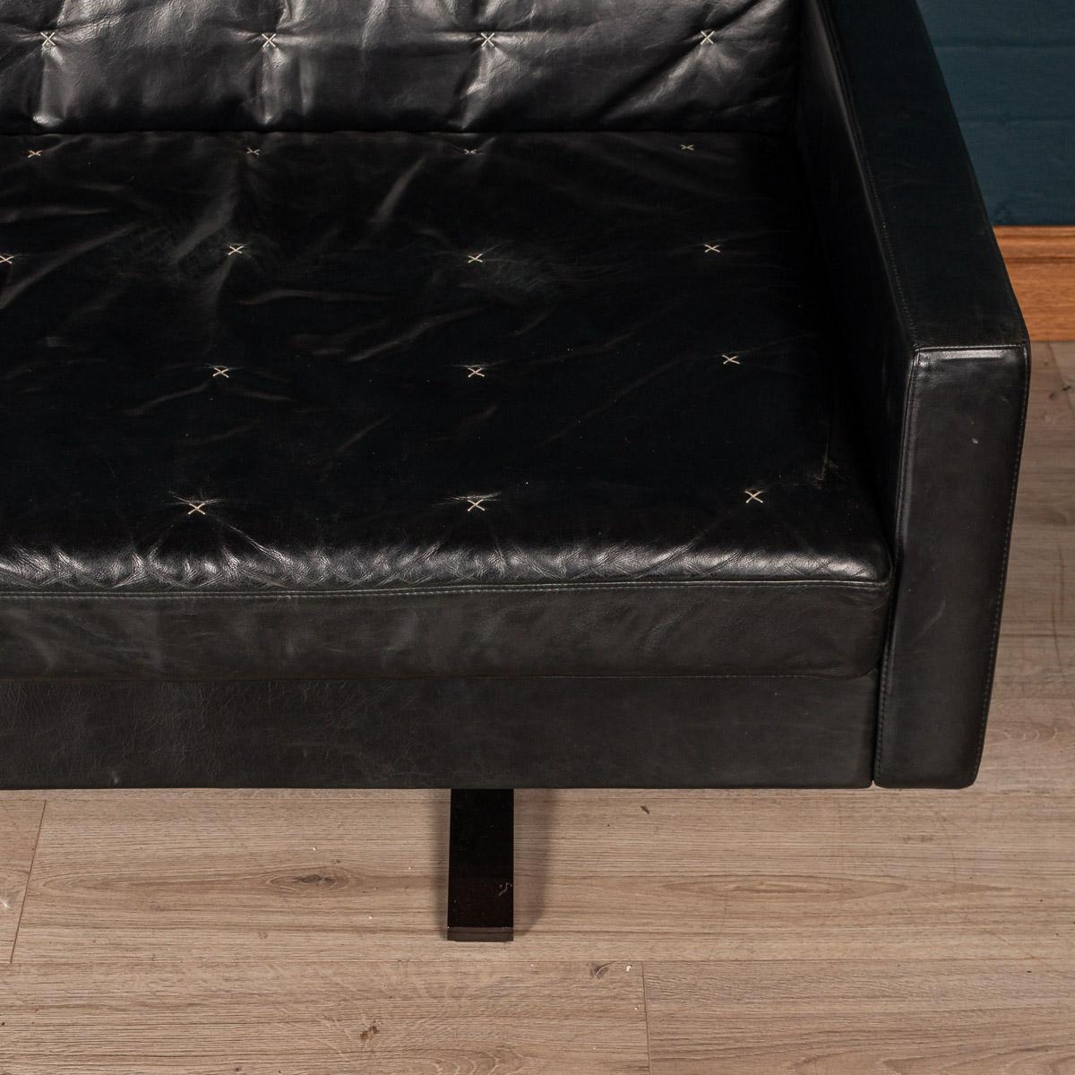 Superb 21st Century Italian Three-Seat Leather Sofa By Poltrona Frau 1