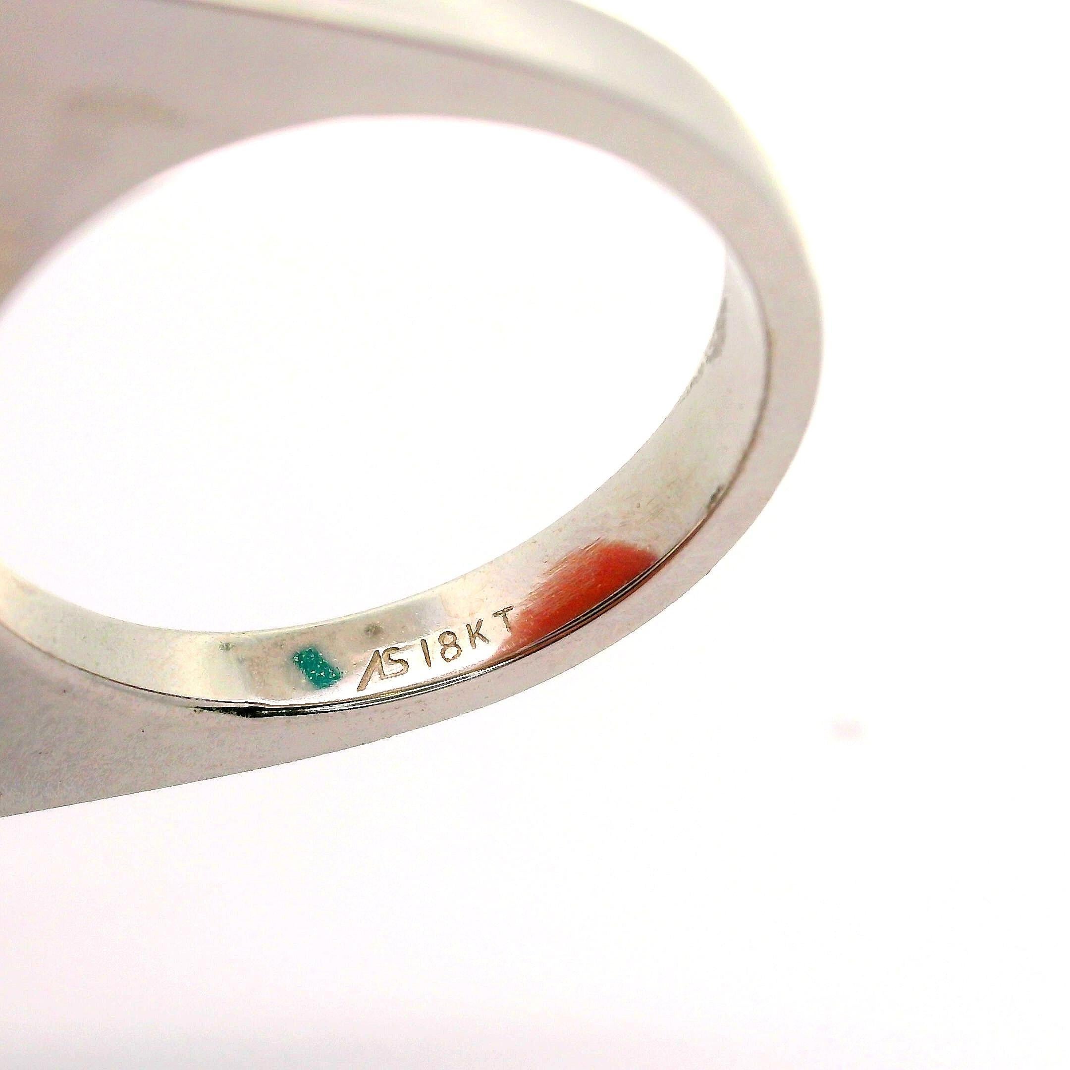 Superb 27,20 Karat Aquamarin 18k Weißgold Solitär Ring im Angebot 1