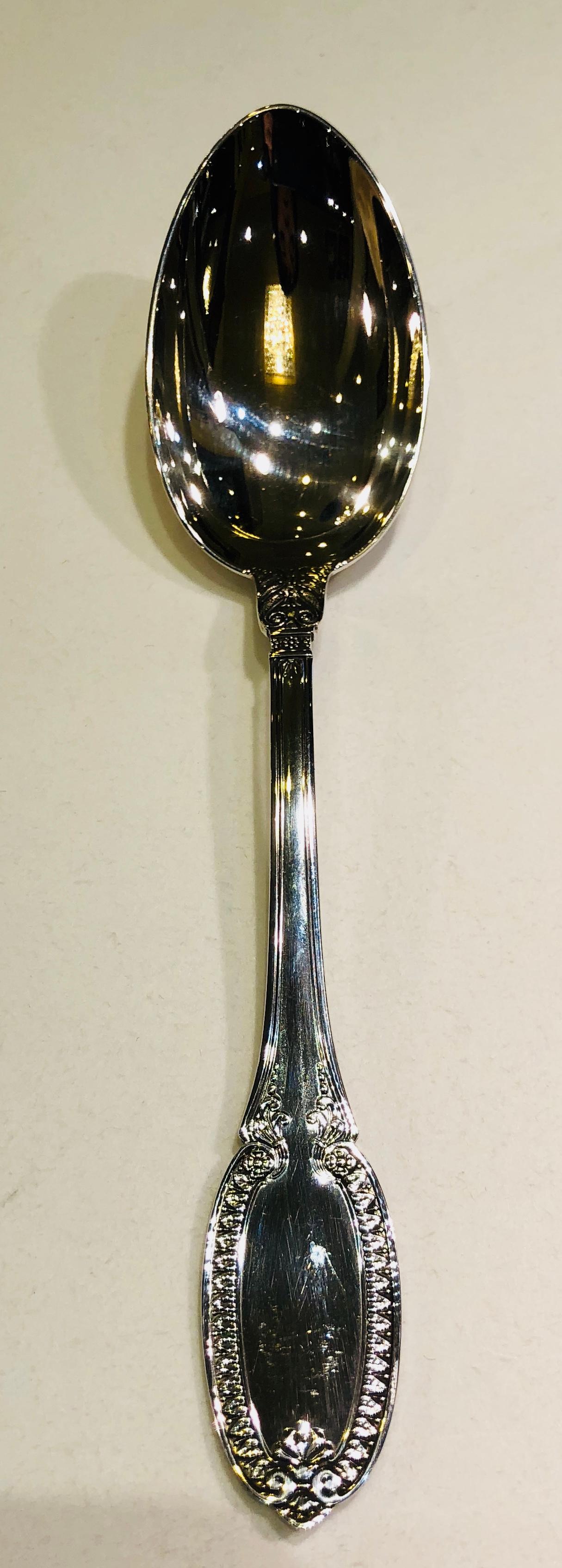 Soup Spoon Well-Kept Excellent Cond Sterling Details about   Buccellati Empire-Impero 