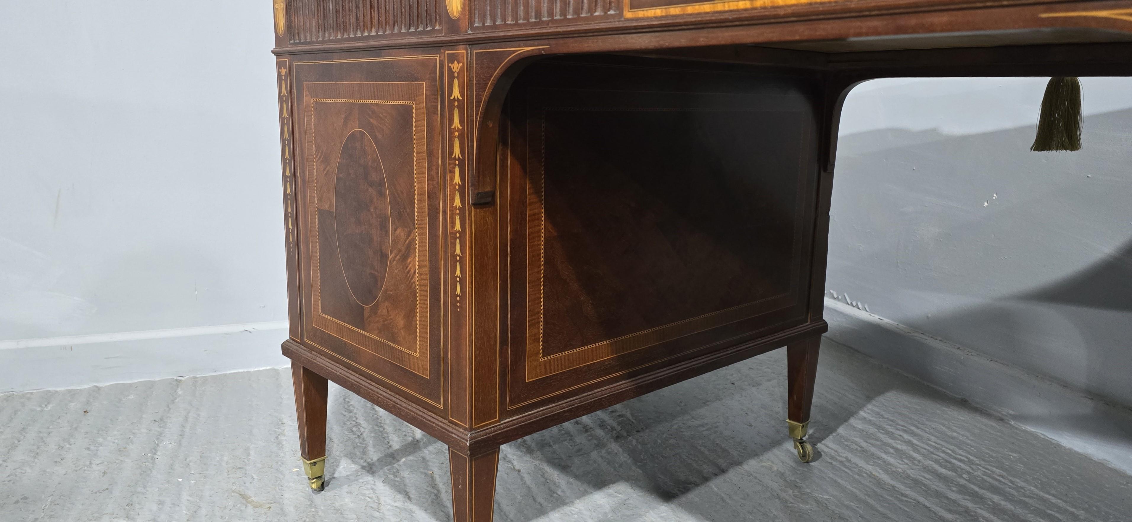 Superb Adams Inlaid Desk For Sale 3