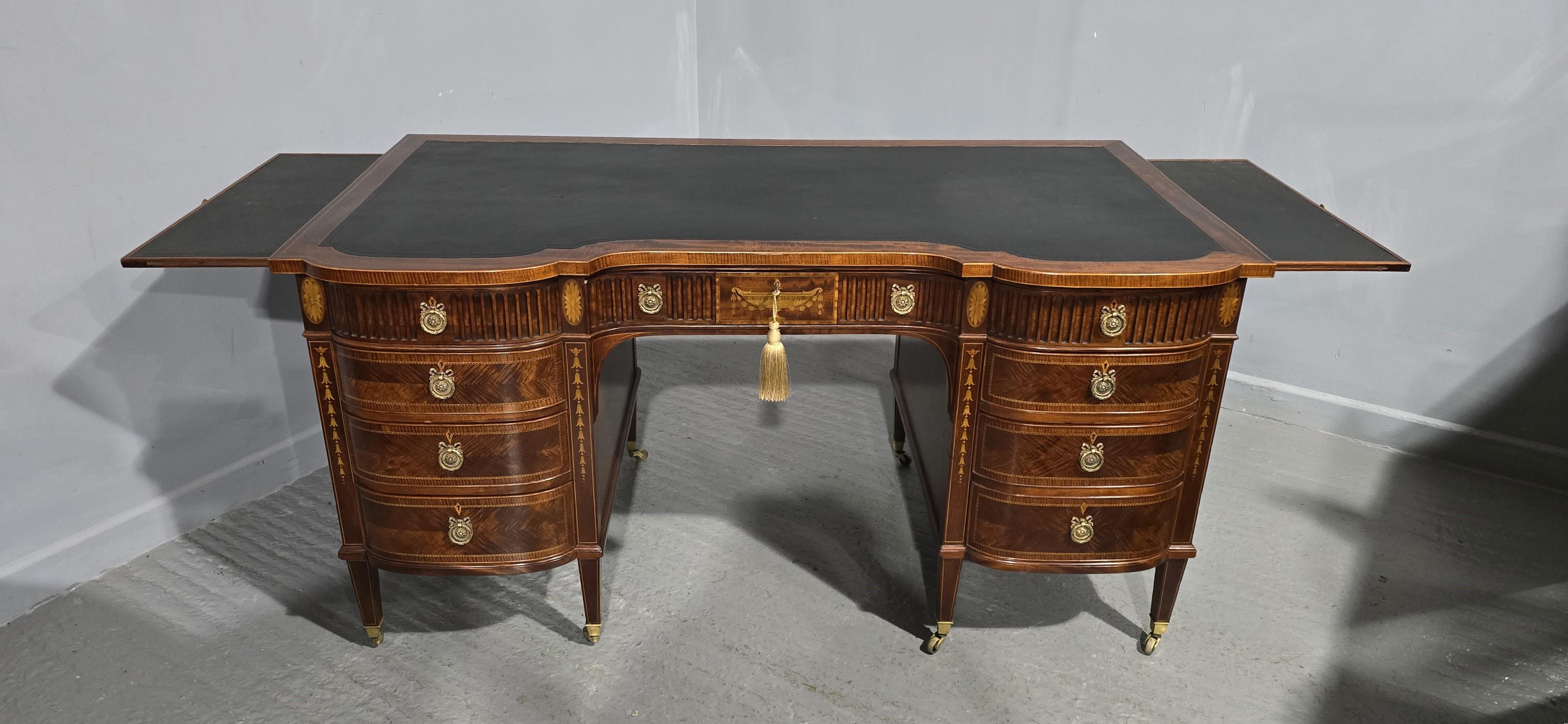 Superb Adams Inlaid Desk For Sale 5