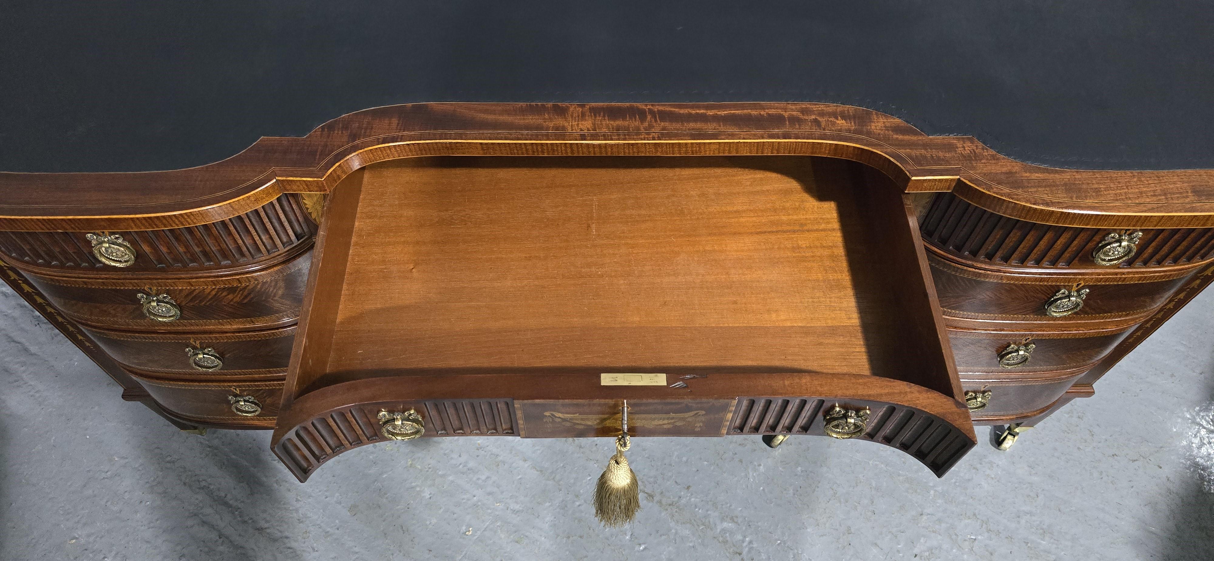 Superb Adams Inlaid Desk For Sale 7