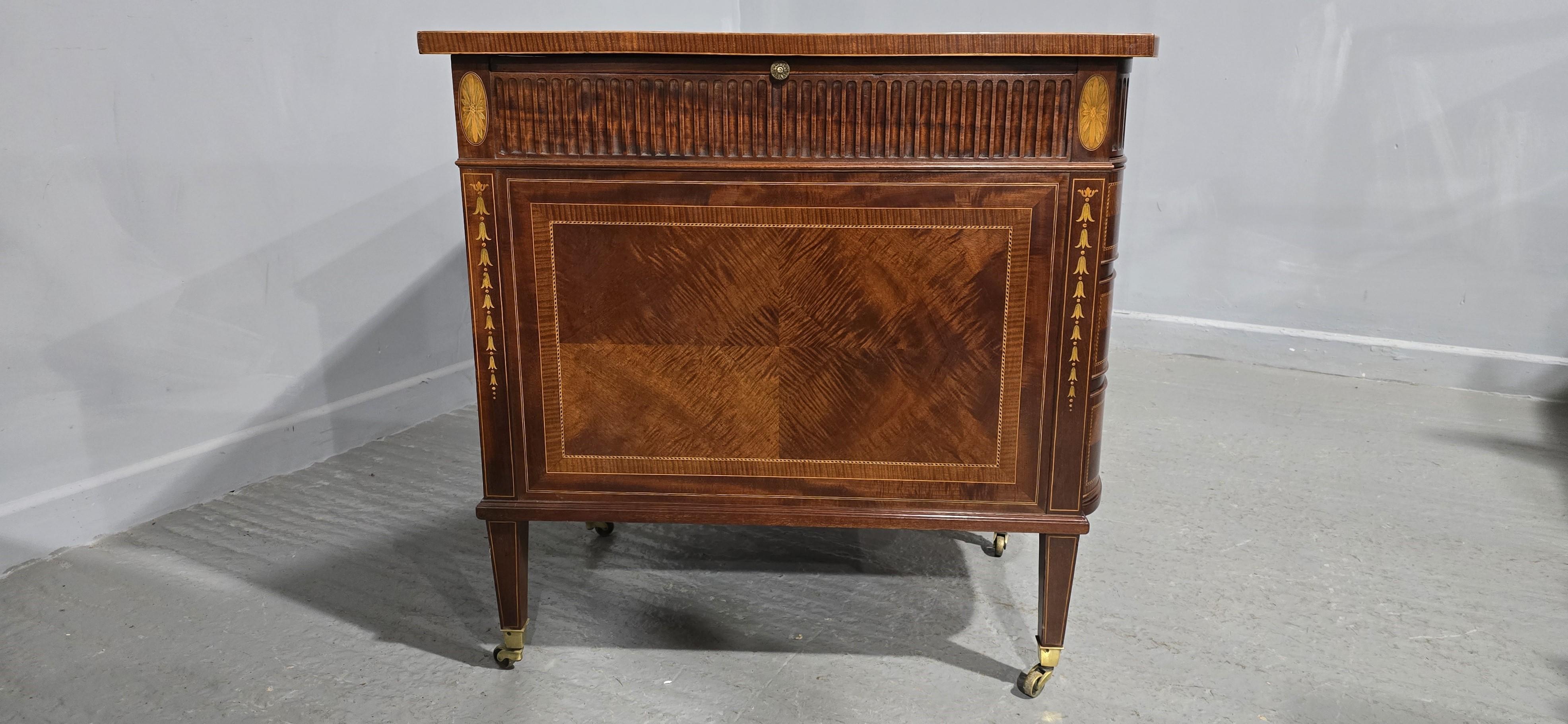 Superb Adams Inlaid Desk For Sale 1