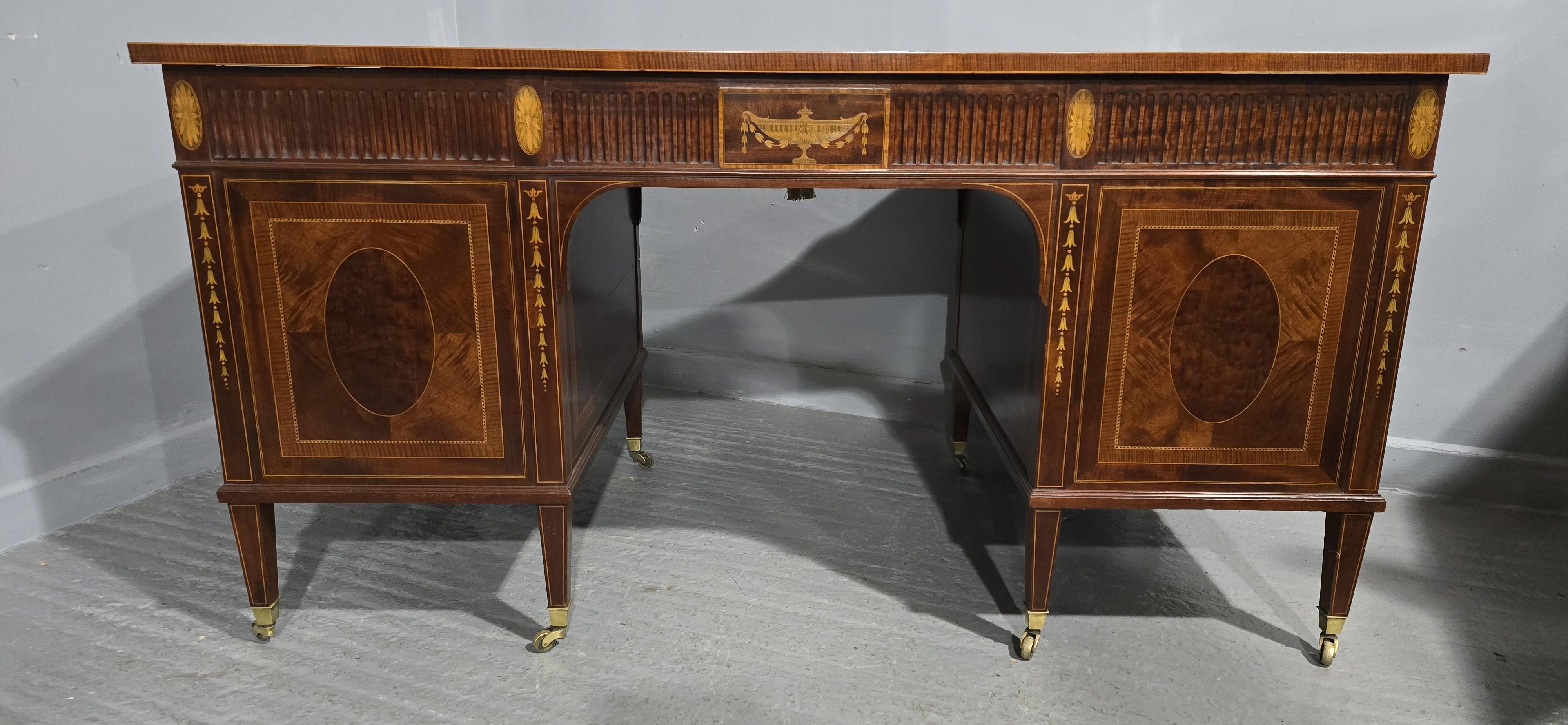 Superb Adams Inlaid Desk For Sale 2