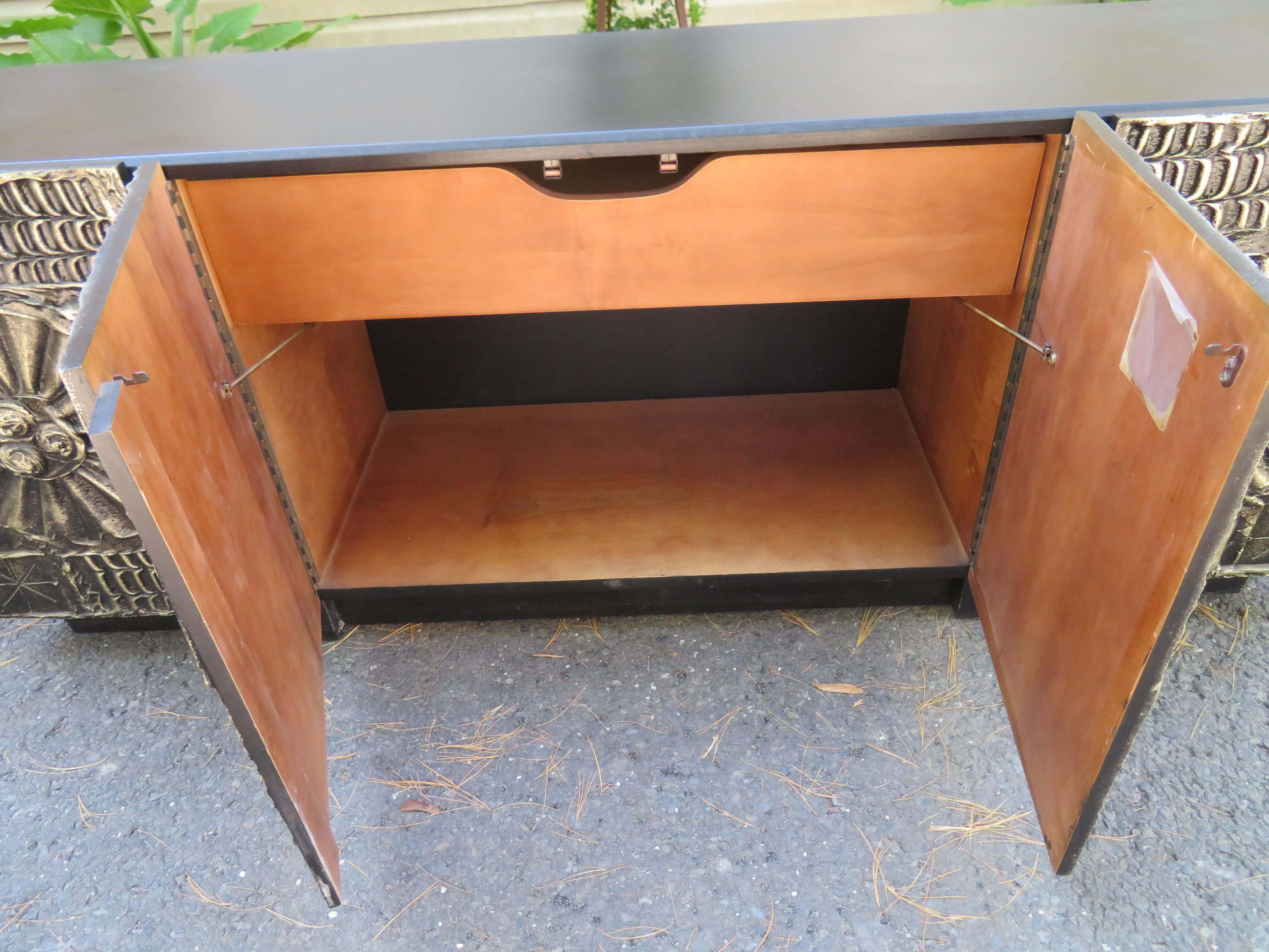Superb Adrian Pearsall Petite Brutalist Credenza or Console, Mid-Century Modern 3
