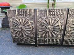 Superb Adrian Pearsall Petite Brutalist Credenza or Console, Mid-Century Modern
