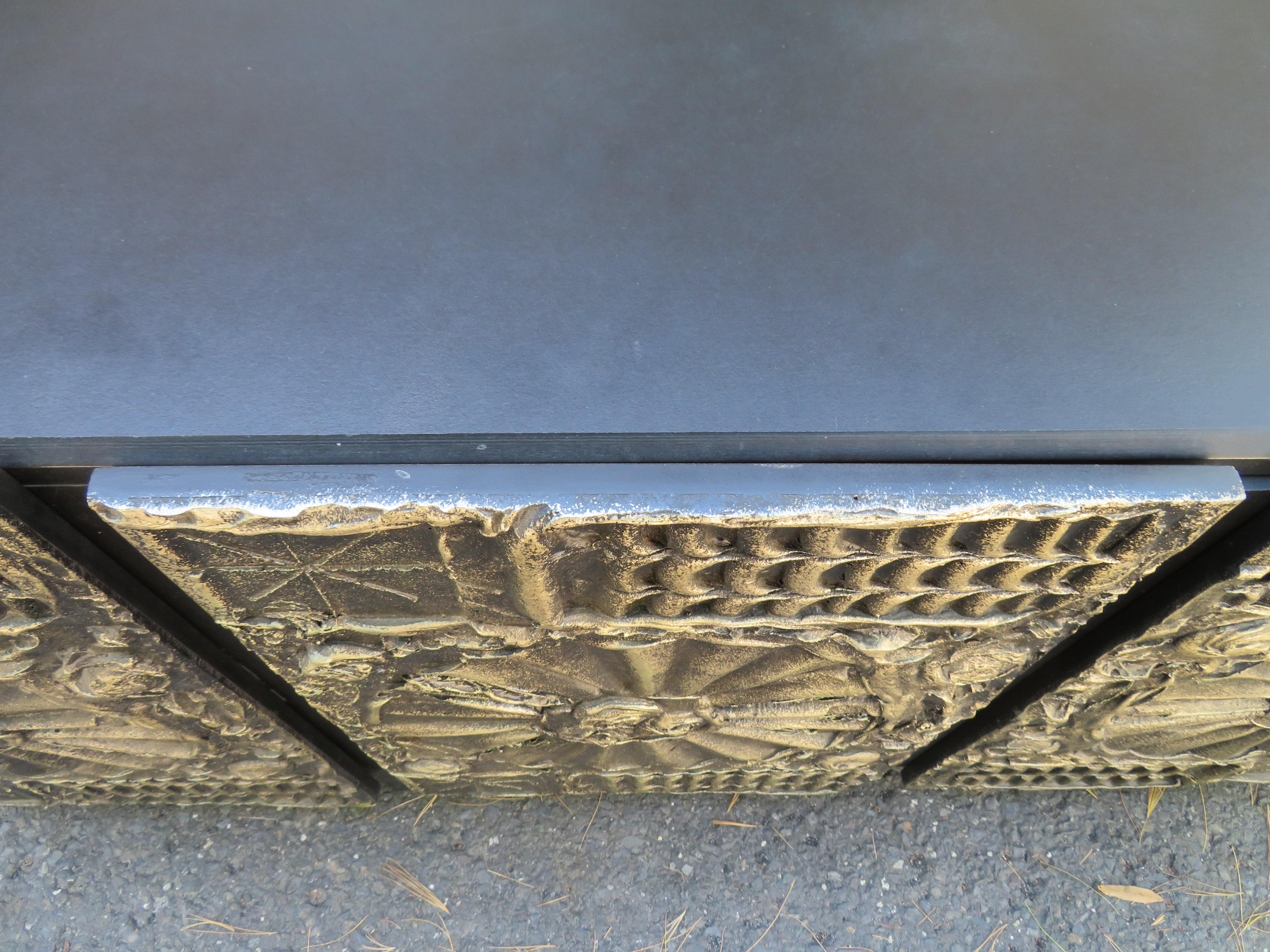 Superb Adrian Pearsall Petite Brutalist Credenza or Console, Mid-Century Modern 1
