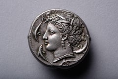 Superb Ancient Greek Silver Punic Coin from Sicily
