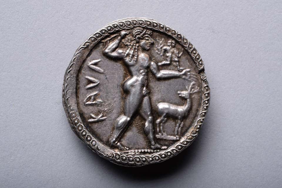 Stater Ancient Greek Silver Stater - 4 For Sale on 1stDibs | silver stater ...