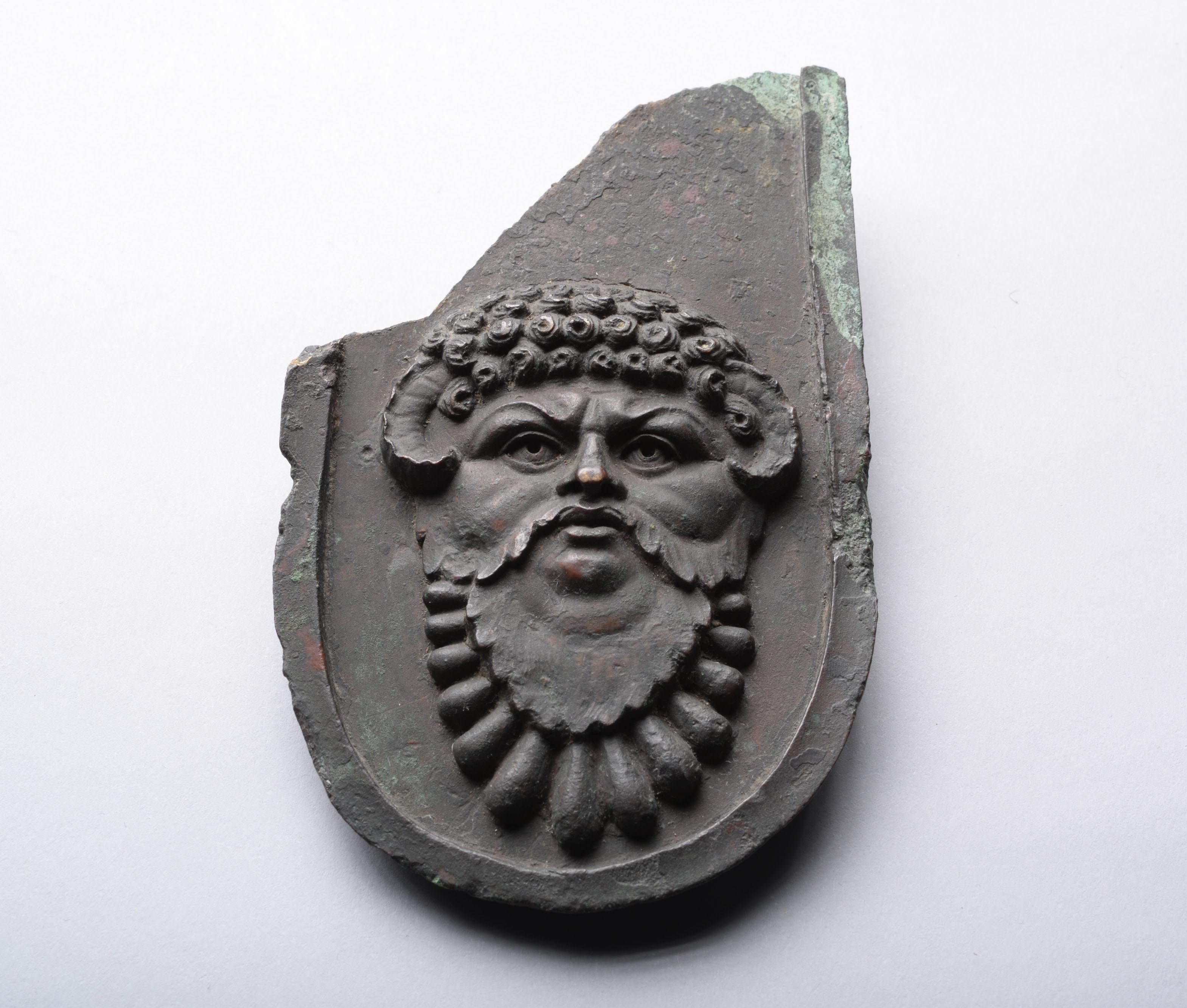 Ancient Roman Bronze Statue Fragment In Excellent Condition In London, GB