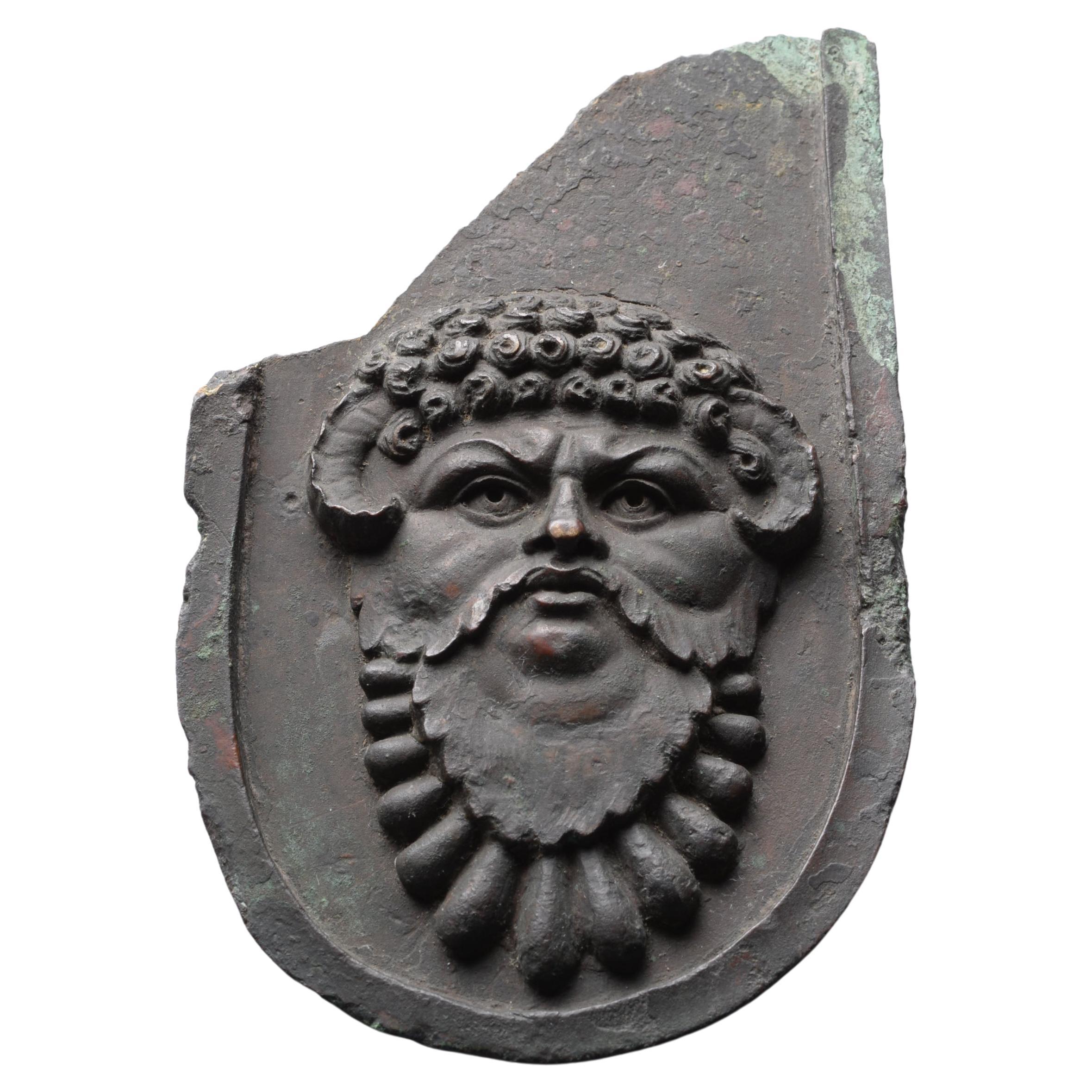 Ancient Roman Bronze Statue Fragment