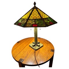 SUPERB Lampada da tavolo Arte Antiques da B&H  stickley era- W6081