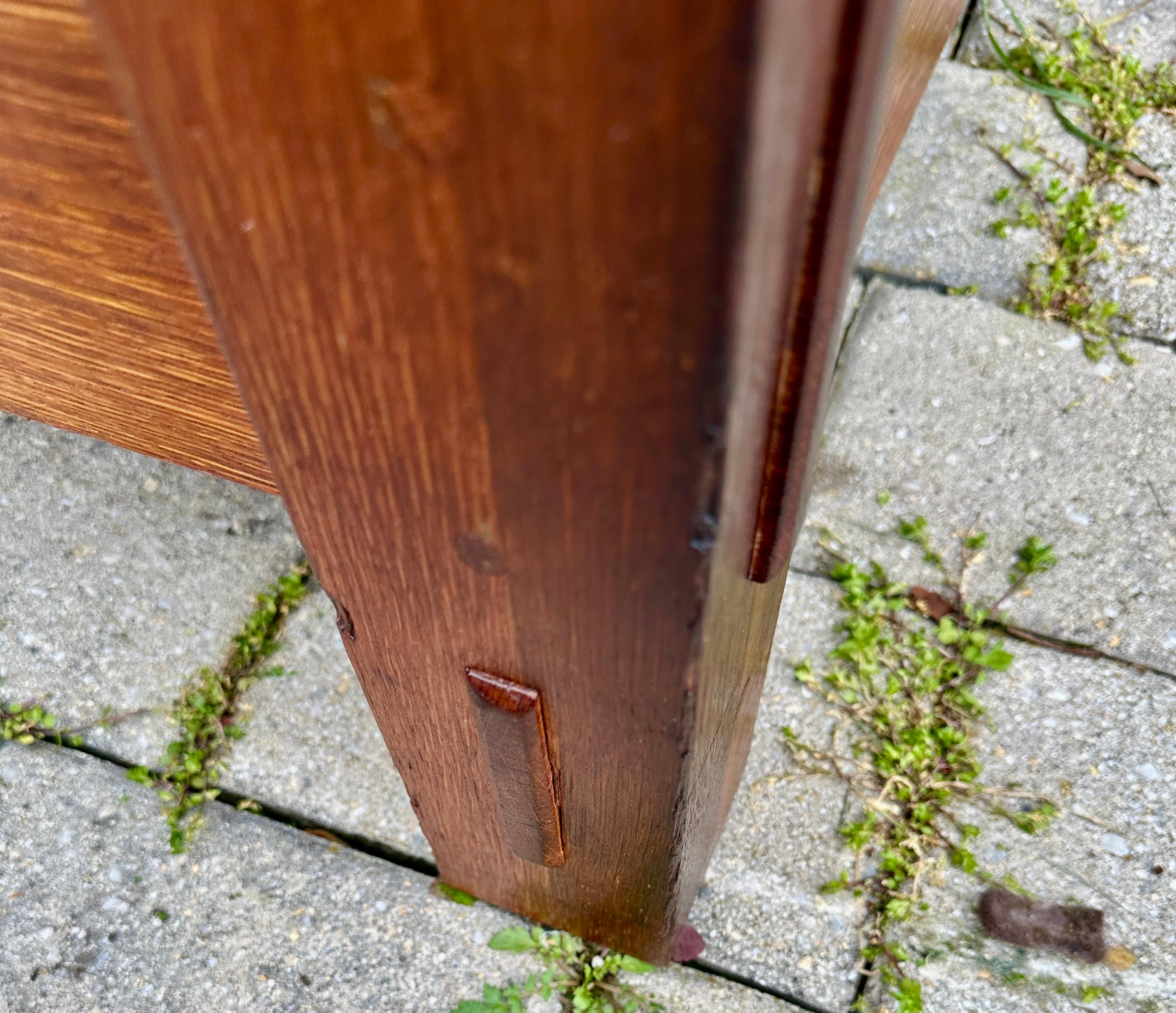 SUPERBO ANTIQUOTA Charles Limbert - Epoca Charles Stickley - W7060 in vendita 10