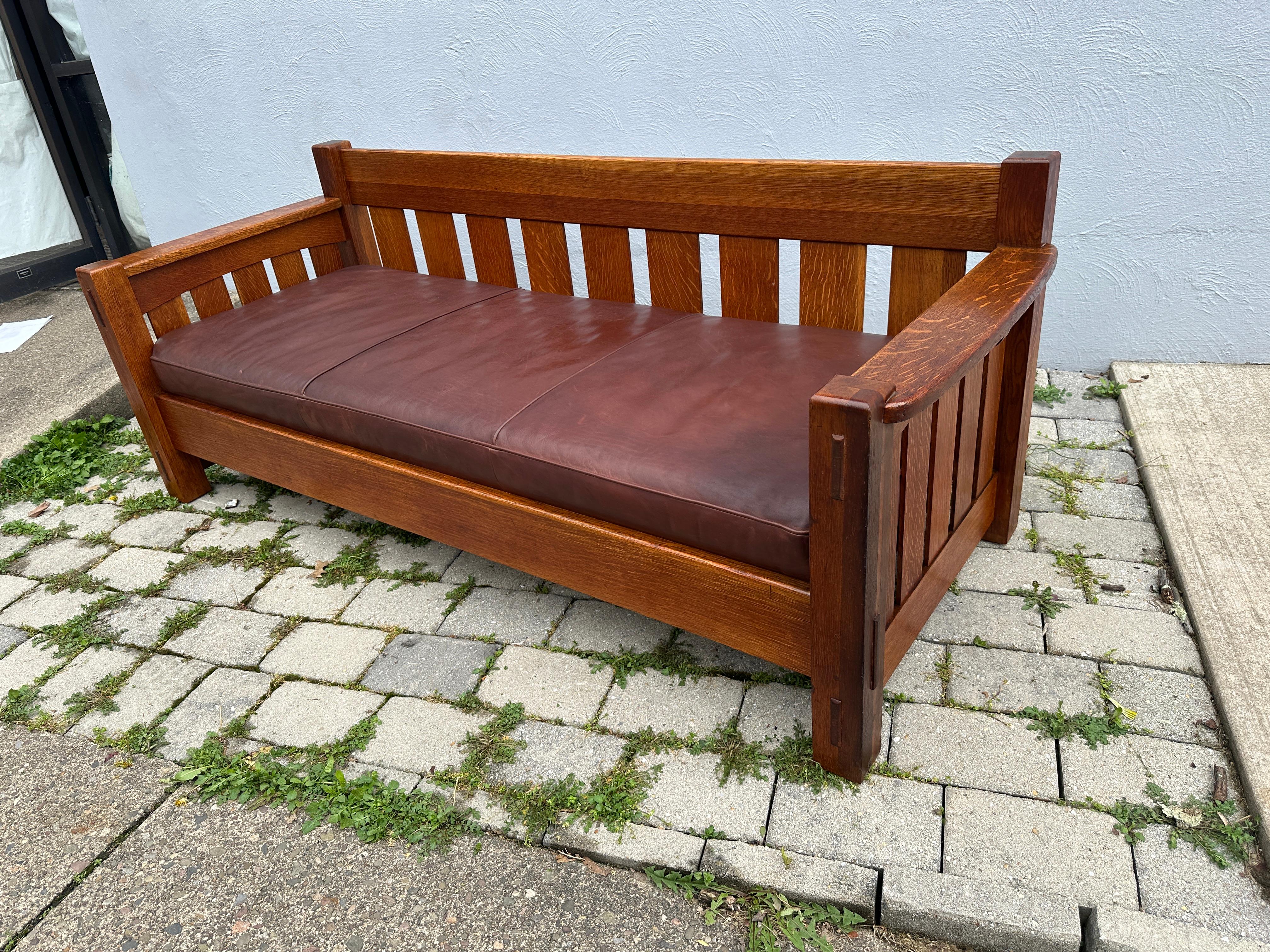Americano SUPERBO ANTIQUOTA Charles Limbert - Epoca Charles Stickley - W7060 in vendita