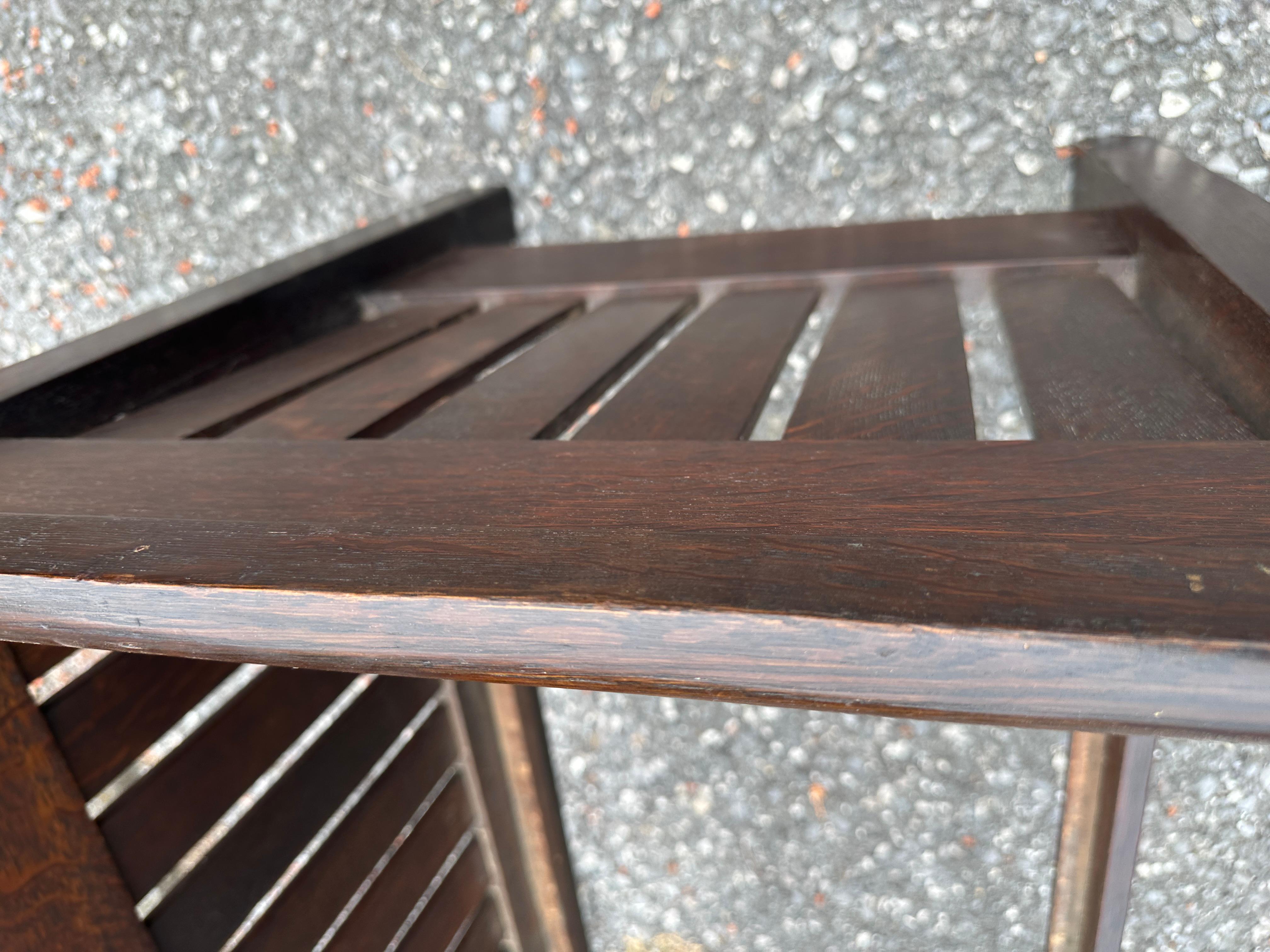 SUPERB Antike   GUSTAV STICKLEY   Armlehne um 1909 - W7539 SALE  VERKAUF im Angebot 7