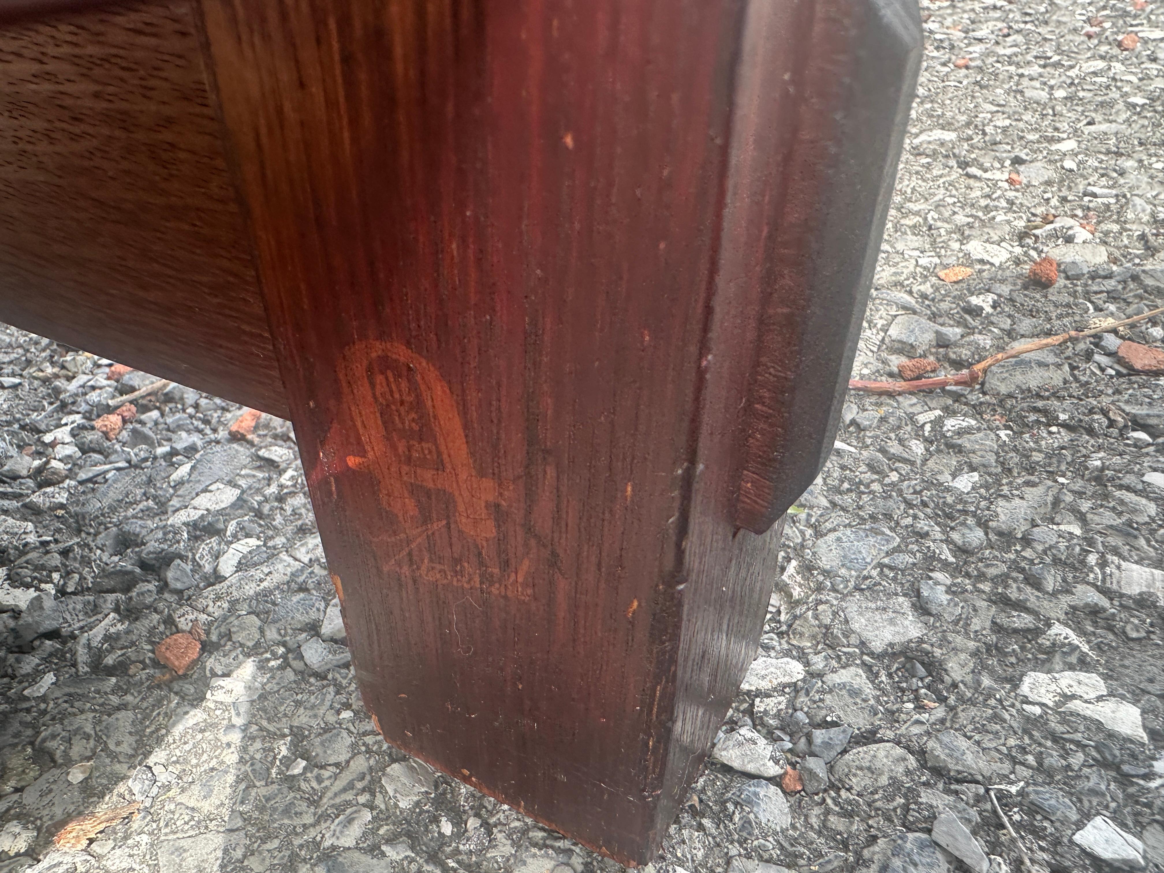 Superbe chaise Morris à bras cintré Gustav Stickley, modèle 369 - W8067 en vente 2