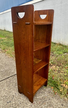 SUPERB Antico armadio-libreria Gustav Stickley MODELLO #79