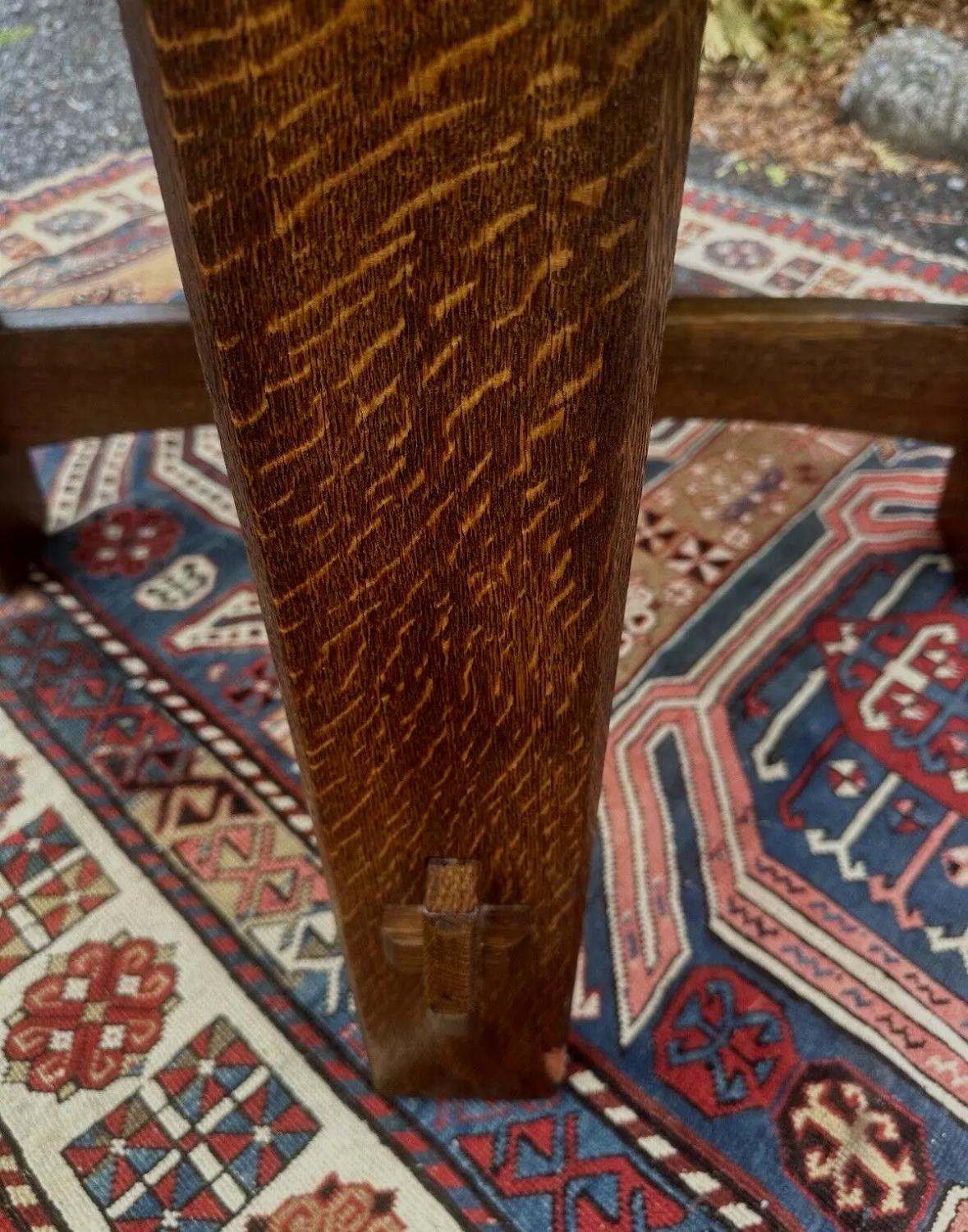 SUPERBE Table ancienne Gustav Stickley circa 1907 - W7021               MUST  VENDRE en vente 6