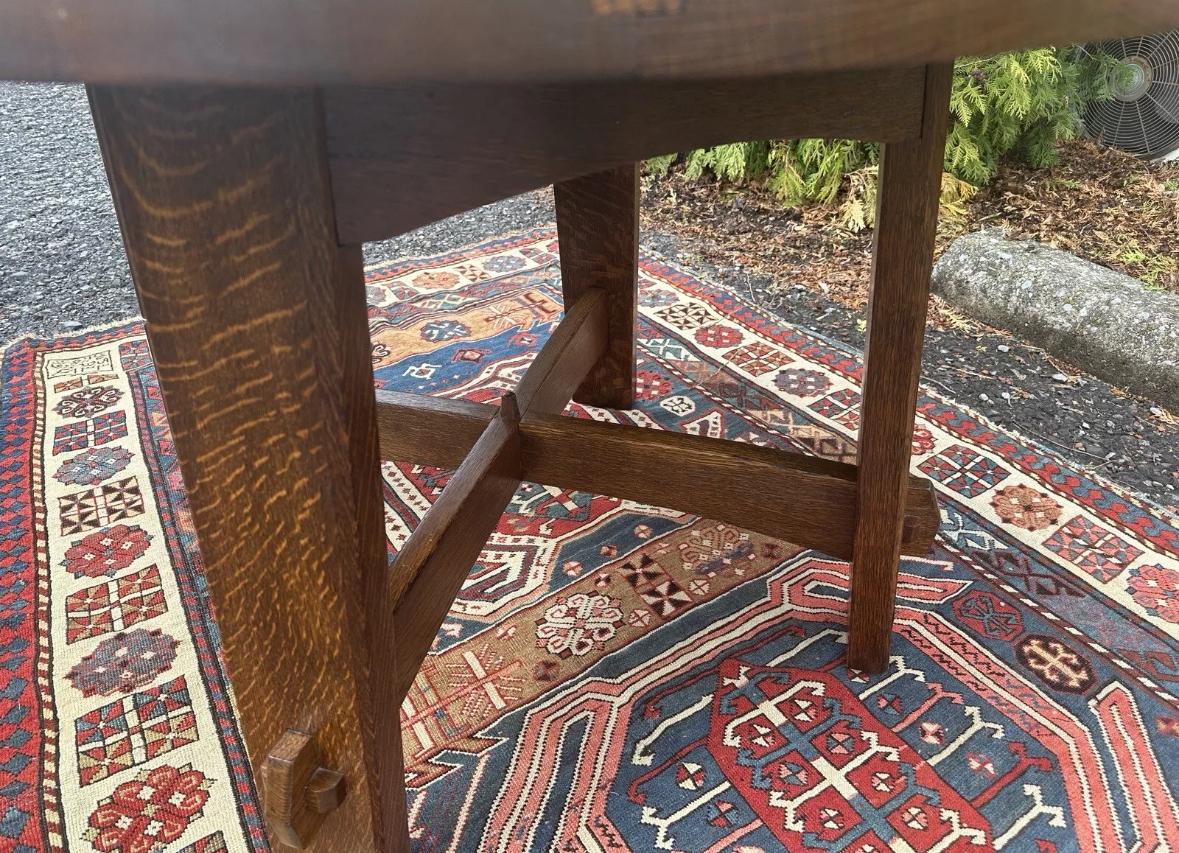 SUPERBE Table ancienne Gustav Stickley circa 1907 - W7021               MUST  VENDRE en vente 10