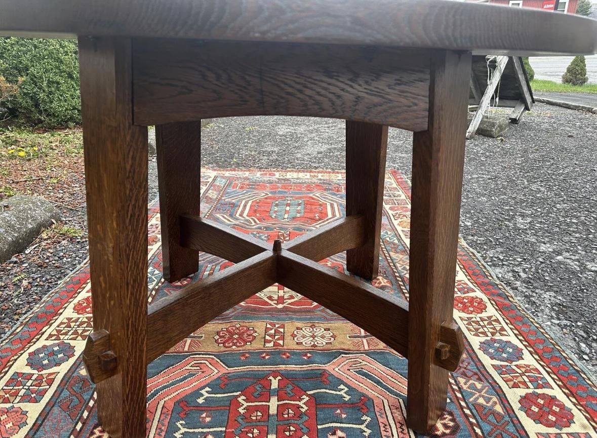 SUPERBE Table ancienne Gustav Stickley circa 1907 - W7021 

LE LOCAL POUR LEQUEL NOUS VENDONS DÉMÉNAGE EN CA   TOUT DOIT ÊTRE VENDU
DOIT ALLER    MUST SELL                 MUST SELL

