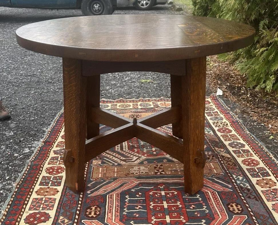 SUPERBE Table ancienne Gustav Stickley circa 1907 - W7021               MUST  VENDRE en vente 1