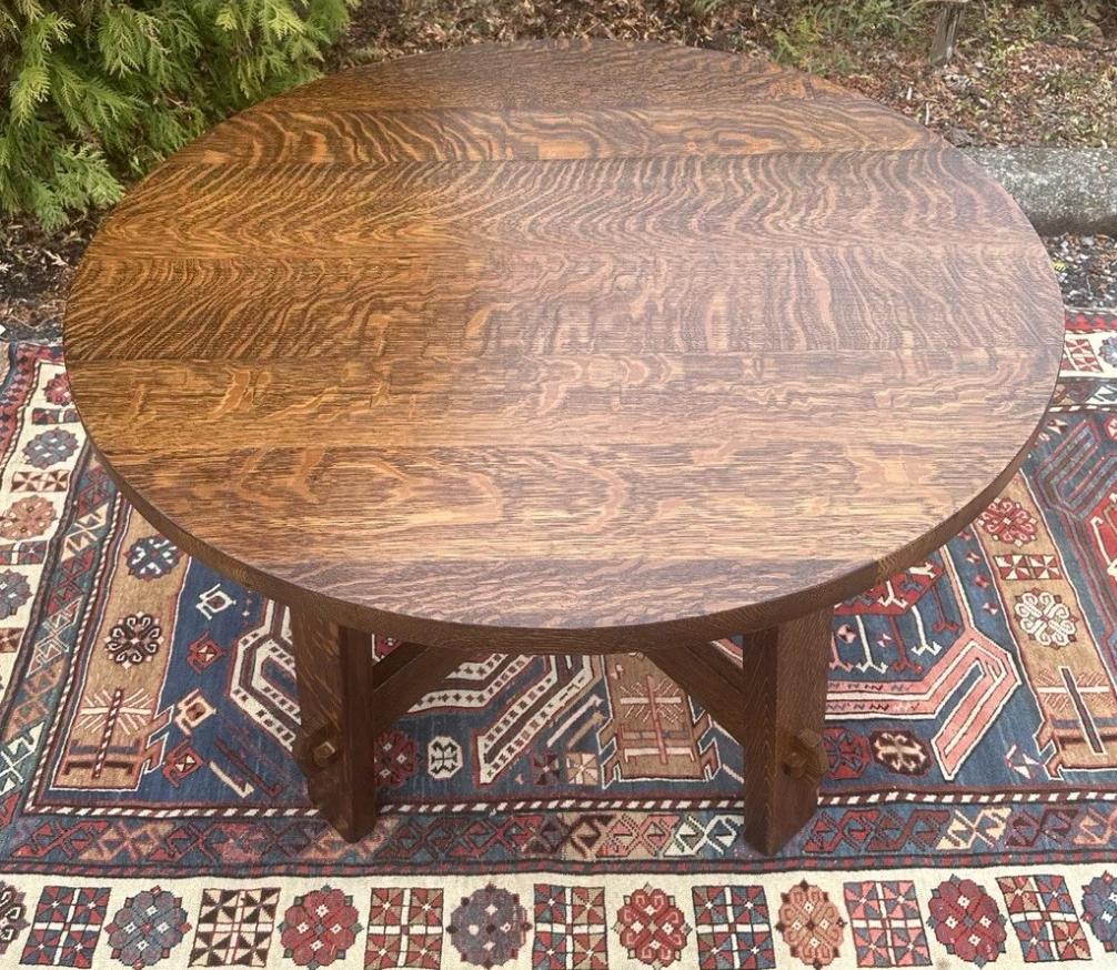 SUPERBE Table ancienne Gustav Stickley circa 1907 - W7021               MUST  VENDRE en vente 2