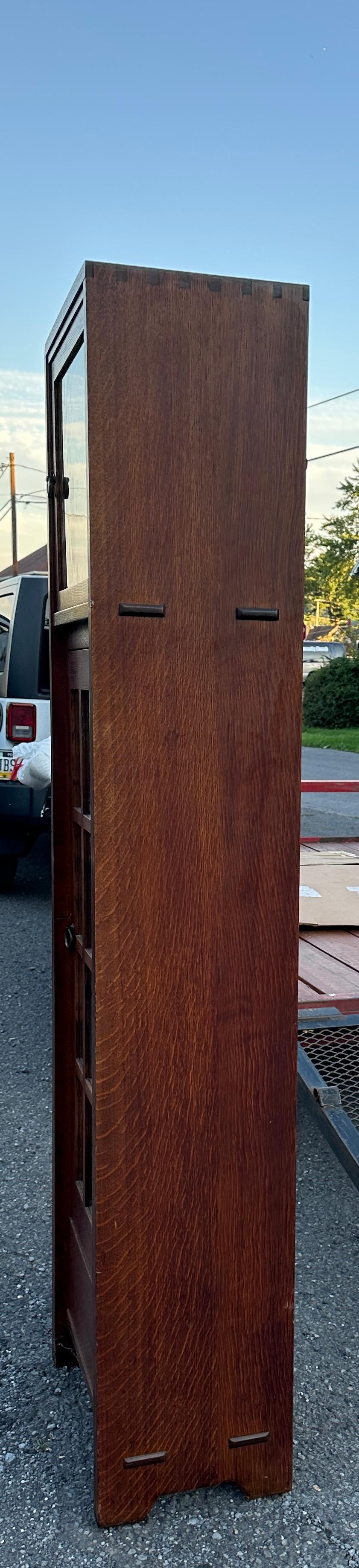 Oak SUPERB Antique L&JG Stickley G. F. Clock in Excellent Condition.     MUST   SELL For Sale