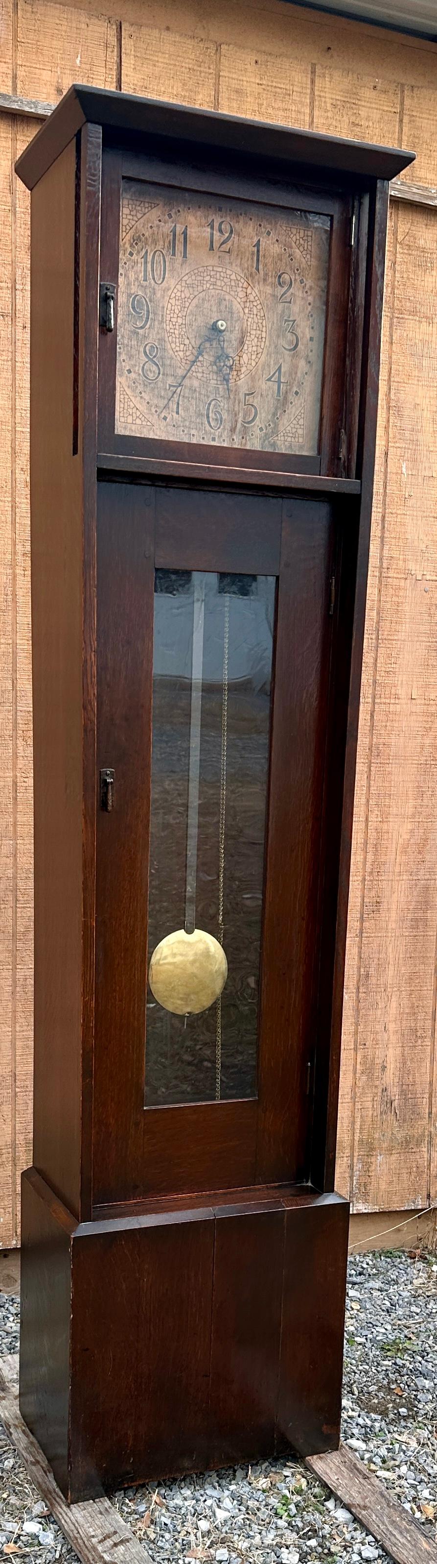 SUPERB Antique L&JG Stickley G. F. Clock in Excellent Condition.     MUST   SELL For Sale 1