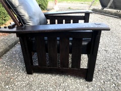 Superb Antique Morris Chair by Sikes Chair Co.