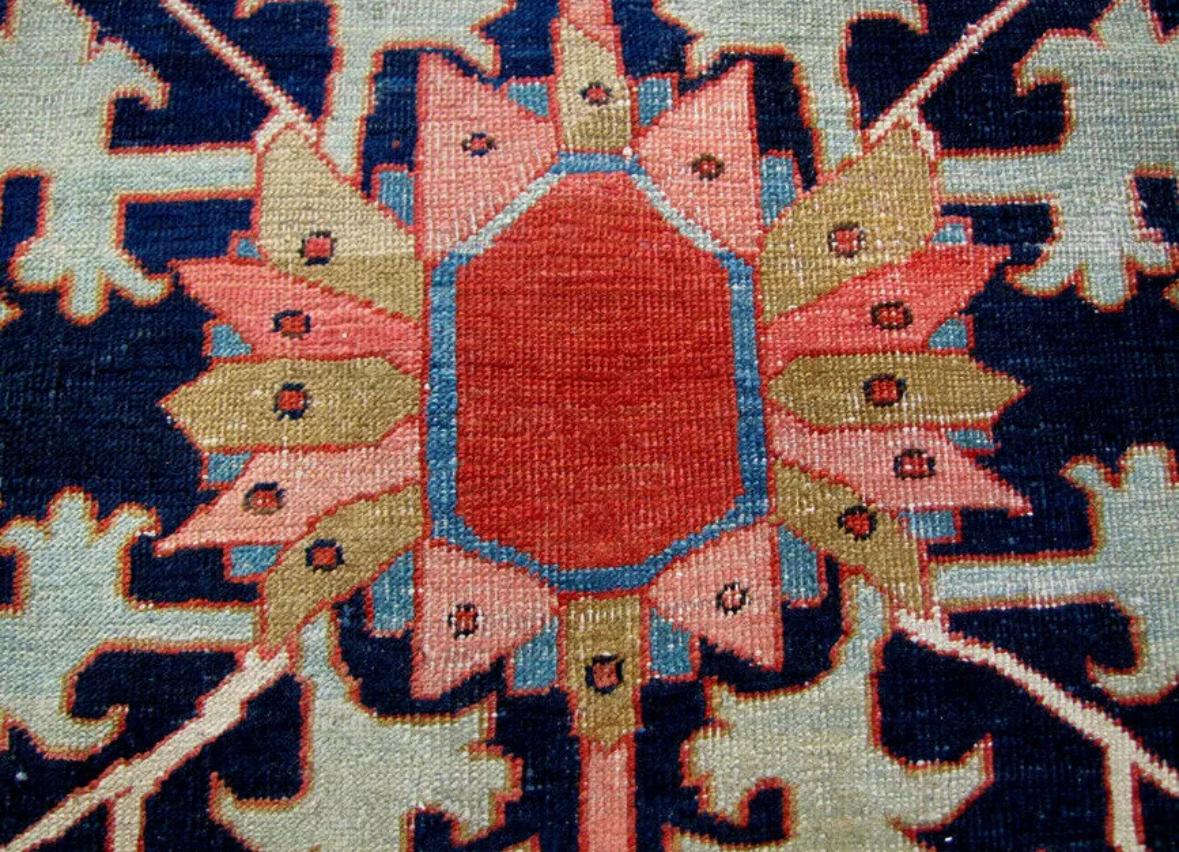 Hervorragender antiker übergroßer PERSIAN Serapi Orientteppich in Übergröße - 9'7'' x 14'11