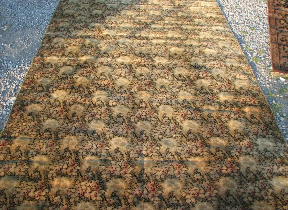 EXCELENTE Alfombra anglo-persa antigua 