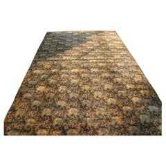 EXCELENTE Alfombra anglo-persa antigua "tamaño palacio" de principios del siglo XIX -RR7213  REBAJA DEL 40