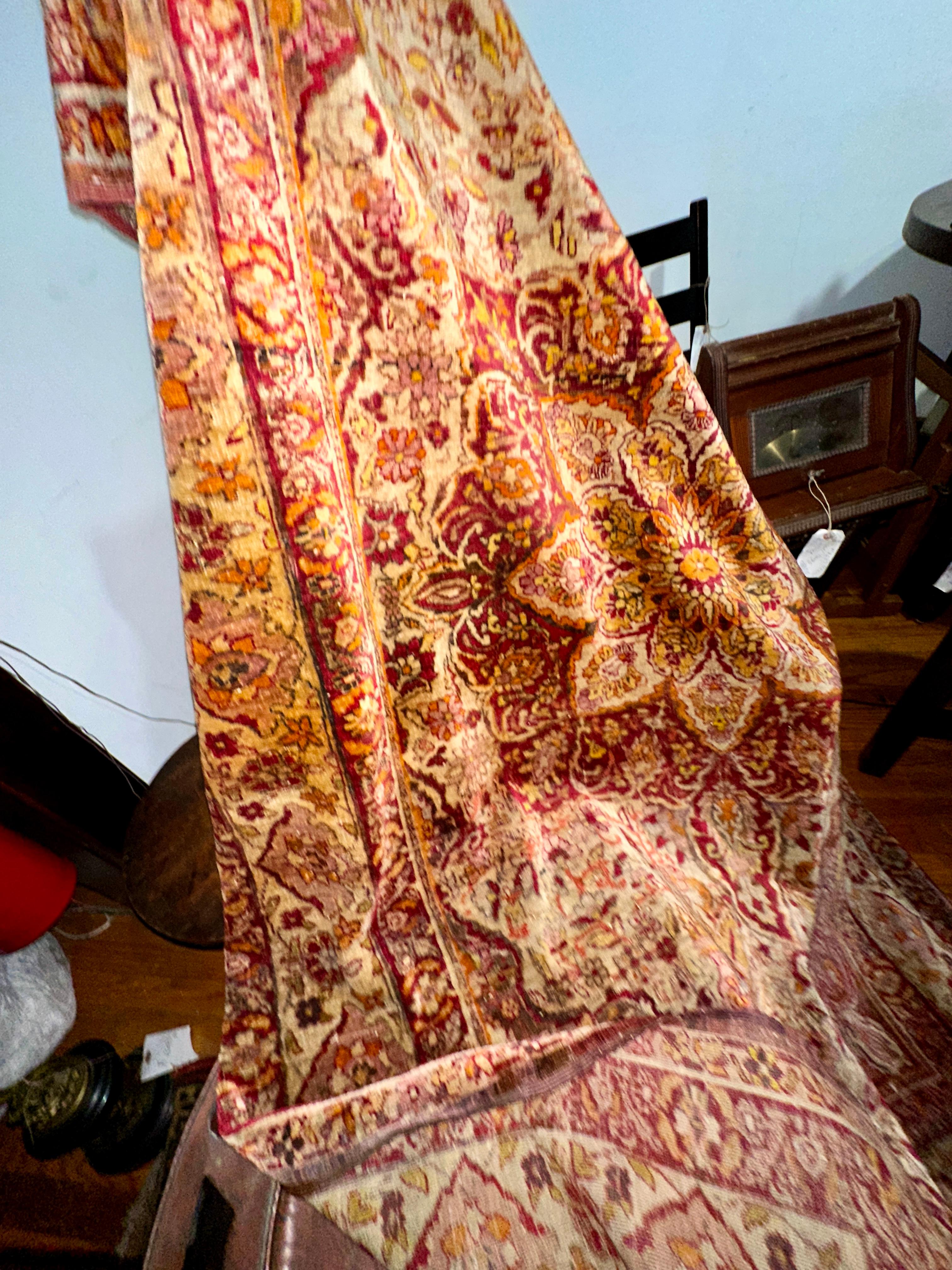 SUPERB Antique Persian Oriental Rug Yazed (Kerman) -   SALE   20% OFF  MUST SELL For Sale 4