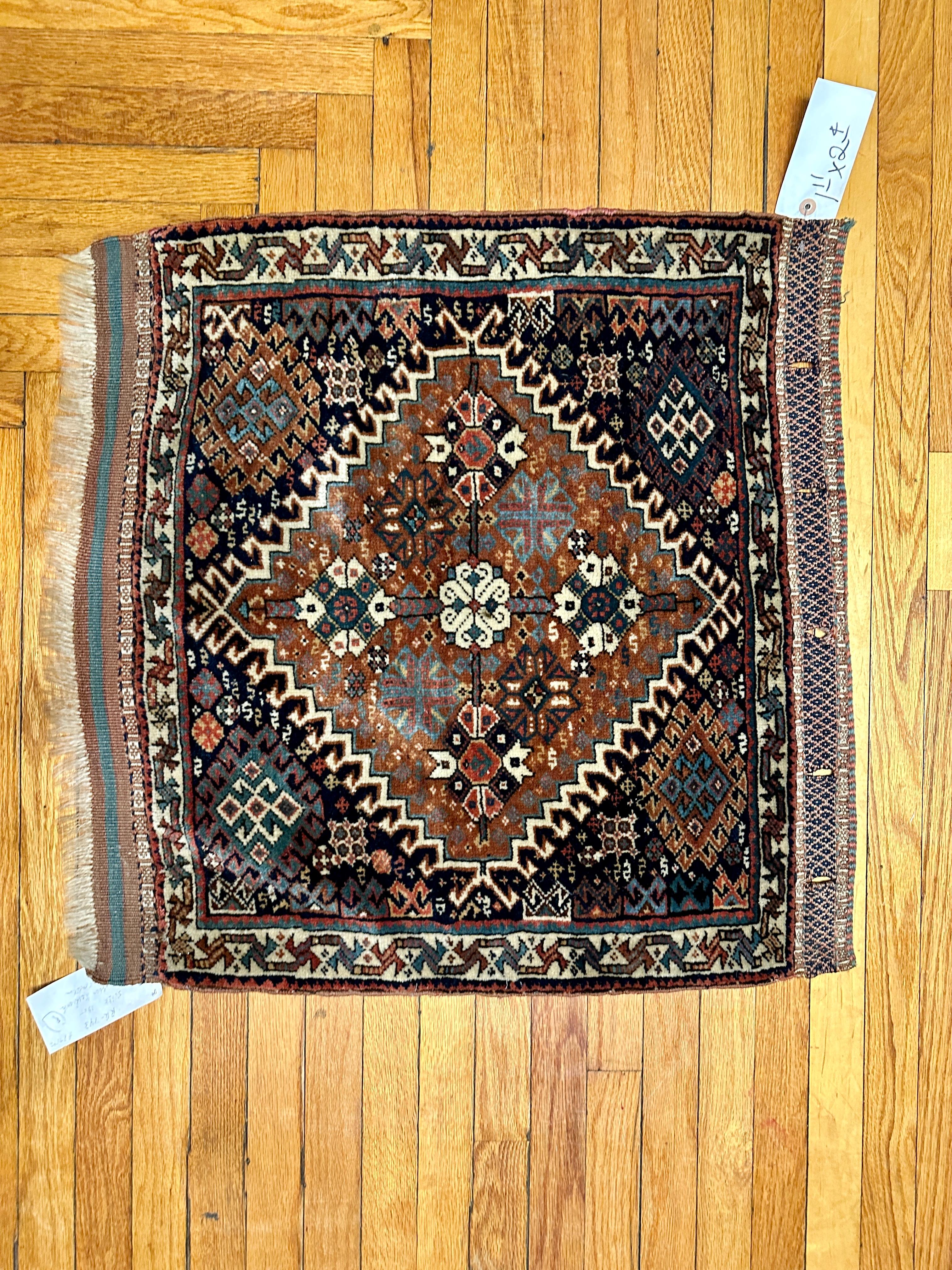 Wool SUPERB Antique Persian Qush Gai Oriental Rug - RR743 GREAT FOR THE GERMAN MARKET For Sale