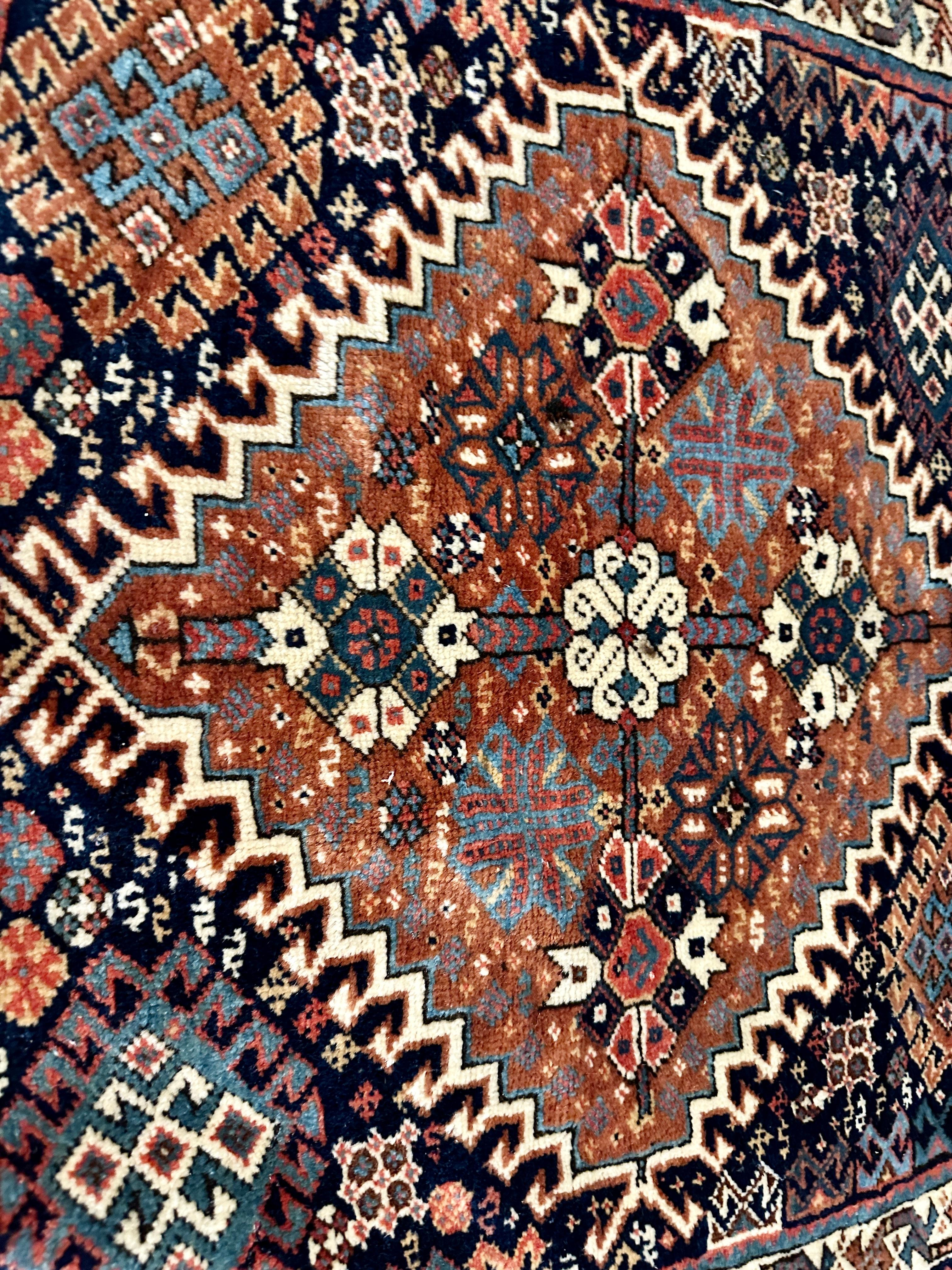 SUPERB Antique Persian Qush Gai Oriental Rug - RR743 GREAT FOR THE GERMAN MARKET For Sale 1