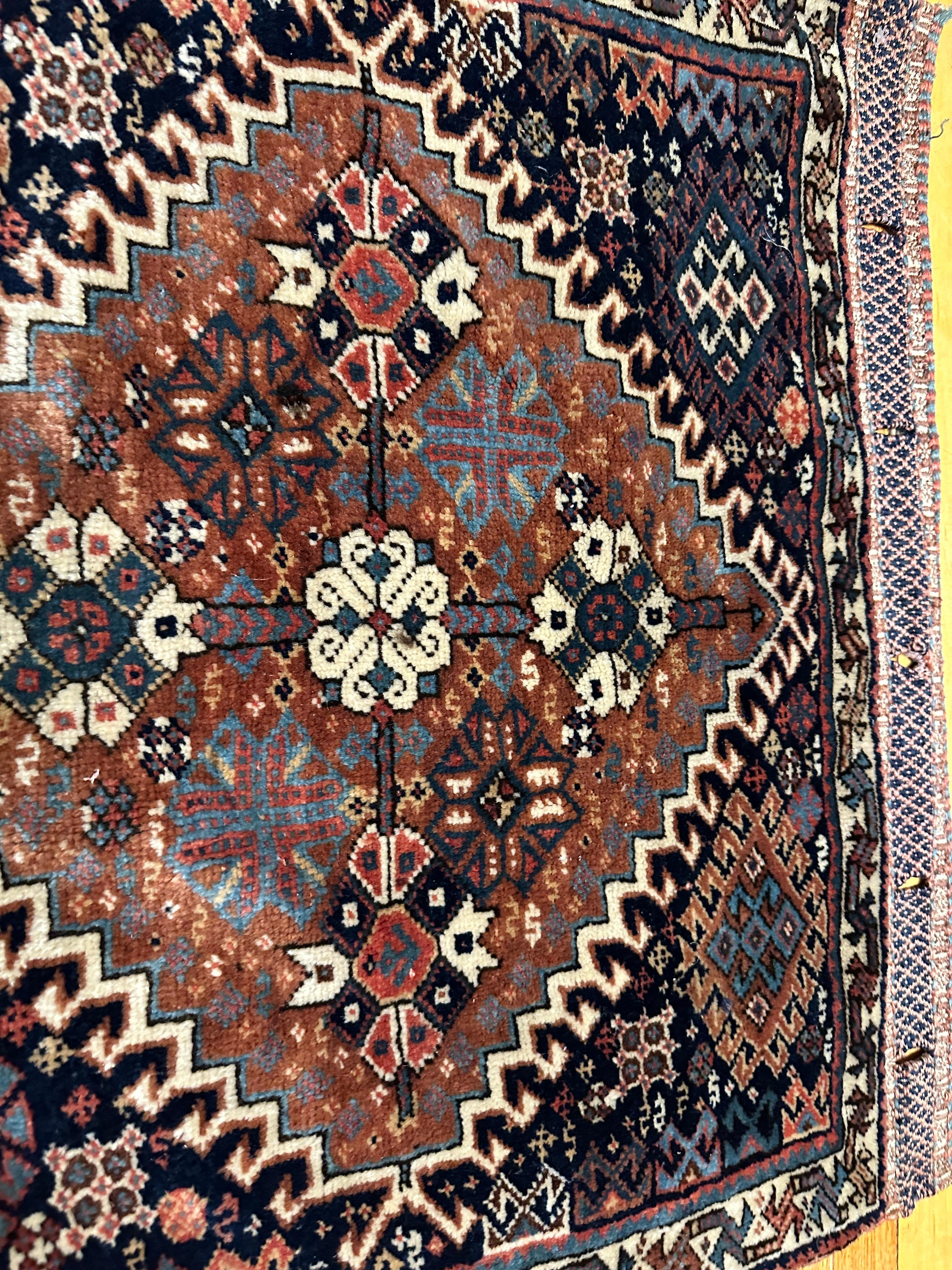 SUPERB Antique Persian Qush Gai Oriental Rug - RR743 GREAT FOR THE GERMAN MARKET For Sale 2