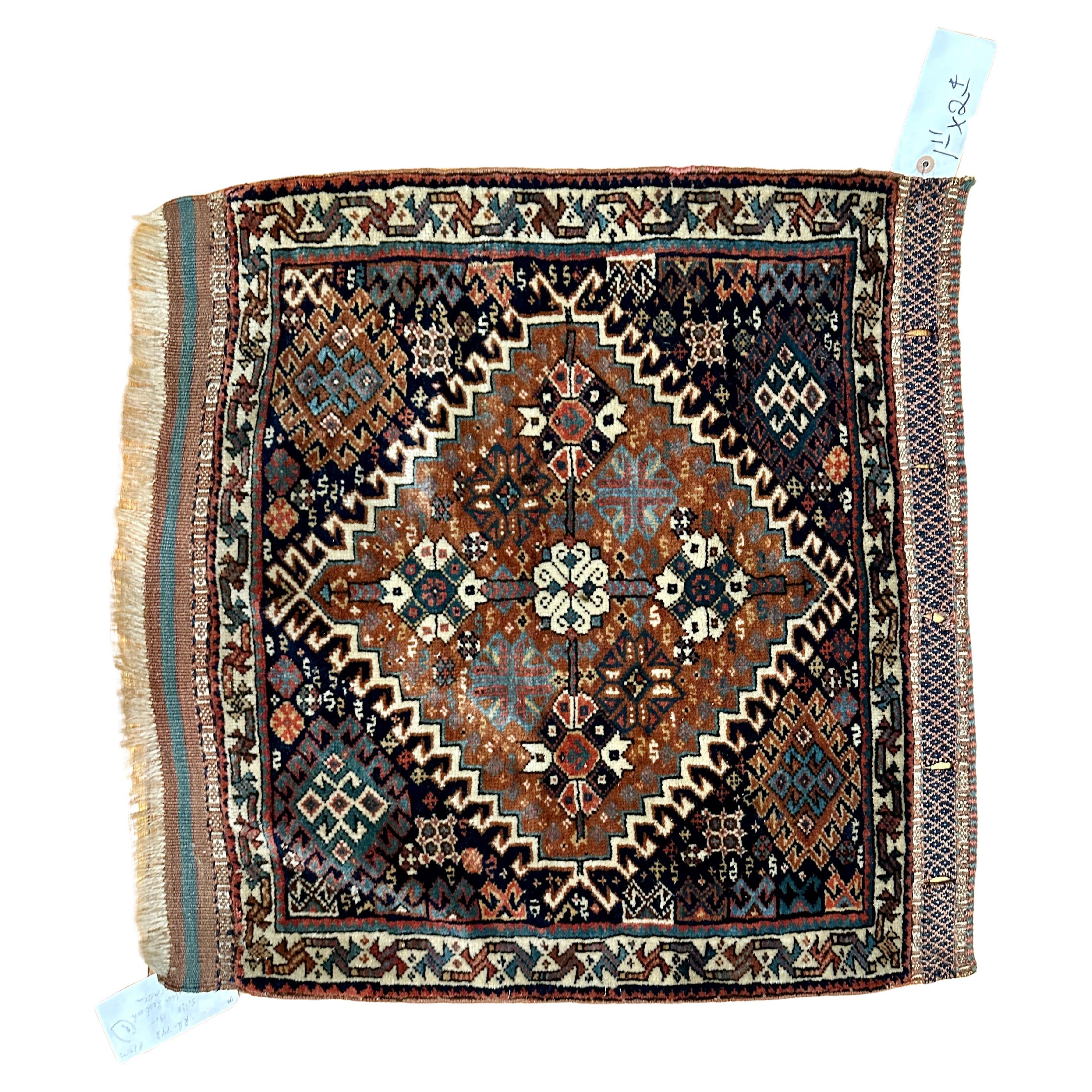 SUPERB Antique Persian Qush Gai Oriental Rug - RR743 GREAT FOR THE GERMAN MARKET For Sale
