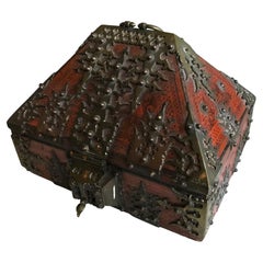 Superb Antique South Indian Kerala dowry box Interior Design Antiques Gifts