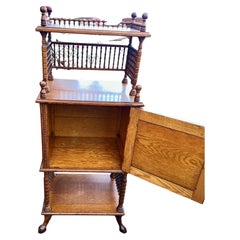 SUPERB Antique "Stick & Ball" American Small Cabinet - W5005         SALE