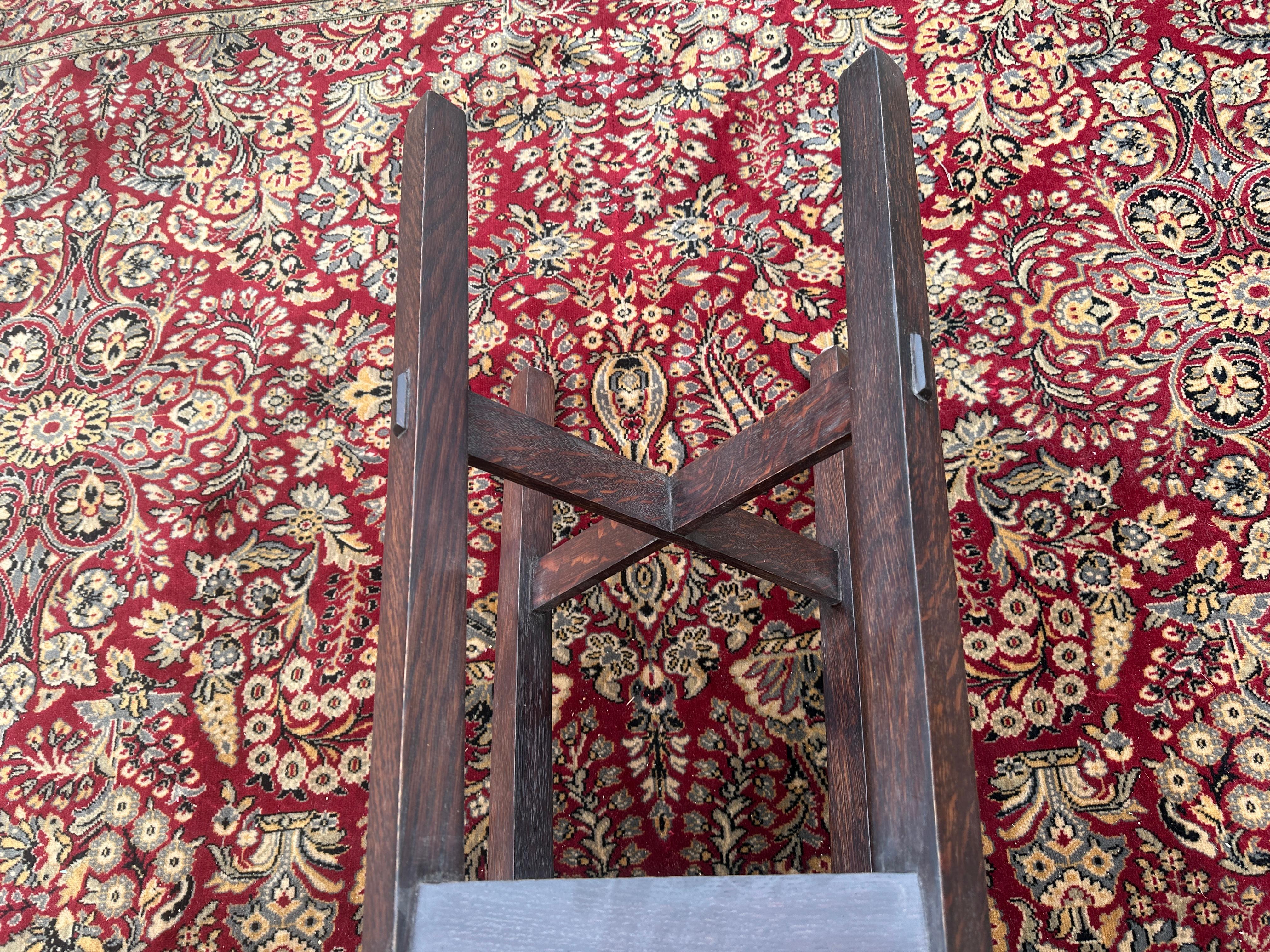 Mesa antigua Stickley Brothers con patas ensanchadas - ¡Firmada! - W8385  EXTRA   OFF en venta 4